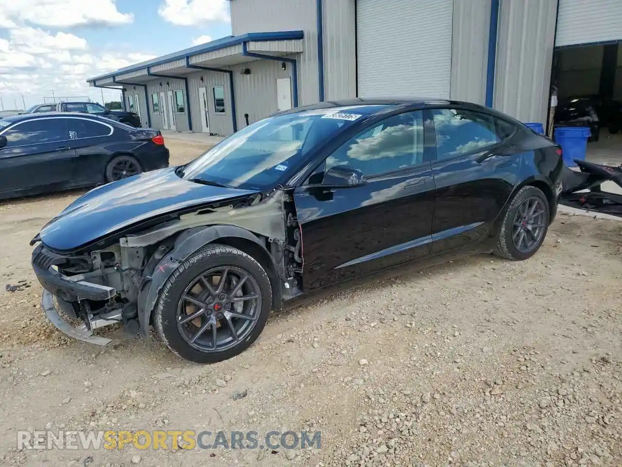 1 fotografías del automóvil dañado 5YJ3E1EB4NF286636 TESLA MODEL 3 2022