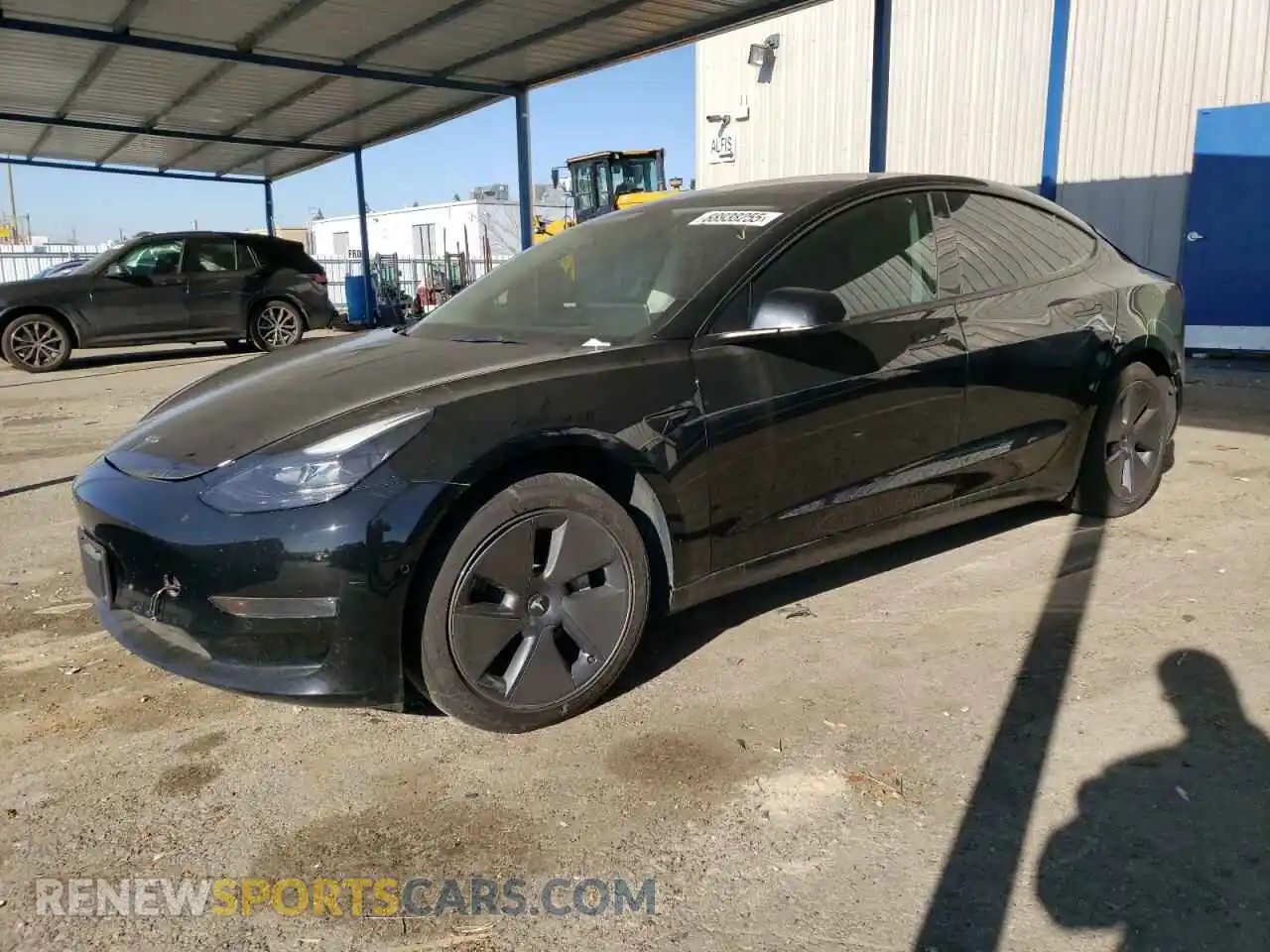 1 Photograph of a damaged car 5YJ3E1EB4NF329064 TESLA MODEL 3 2022