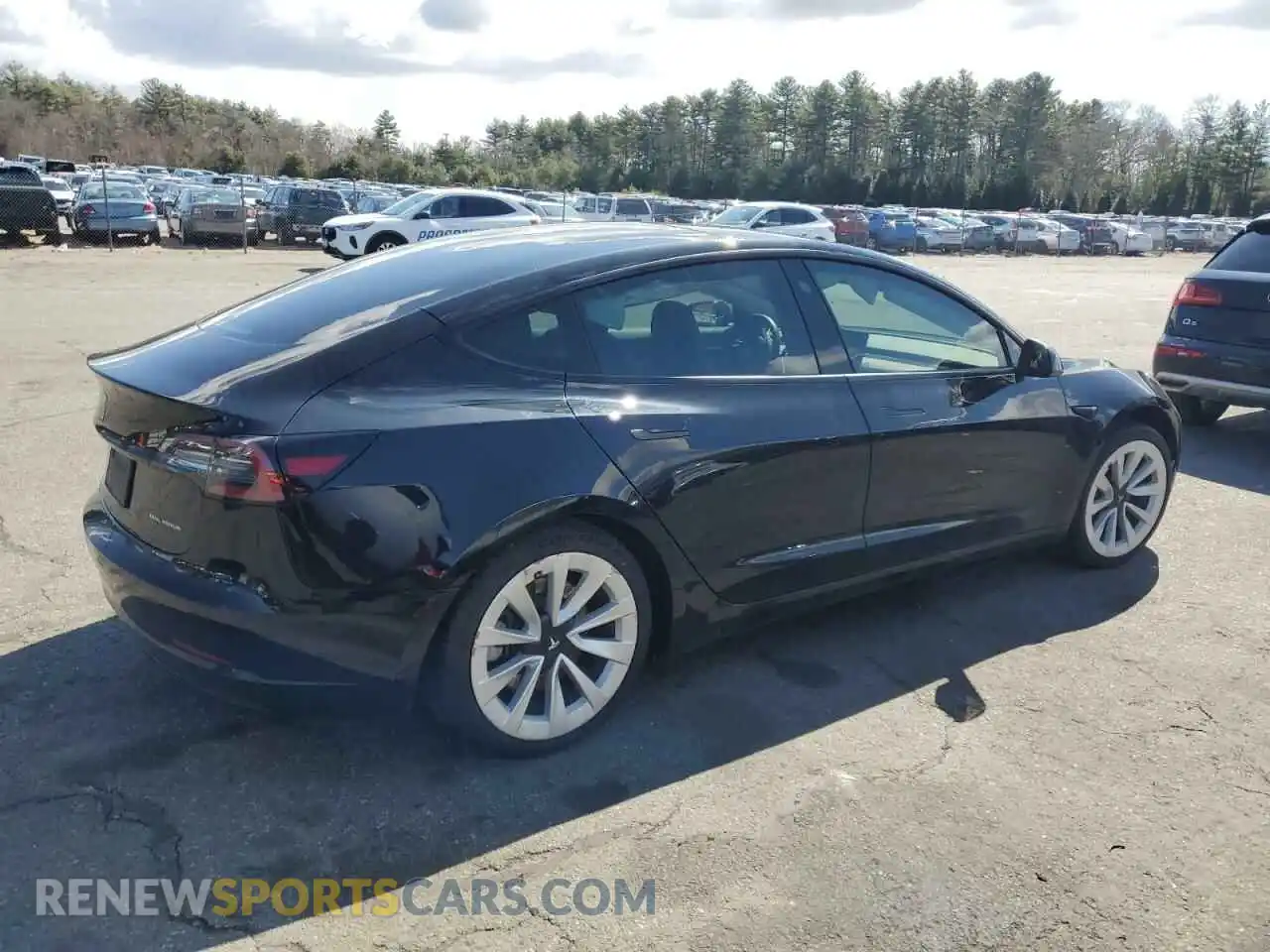 3 Фотография поврежденного автомобиля 5YJ3E1EB5NF118892 TESLA MODEL 3 2022