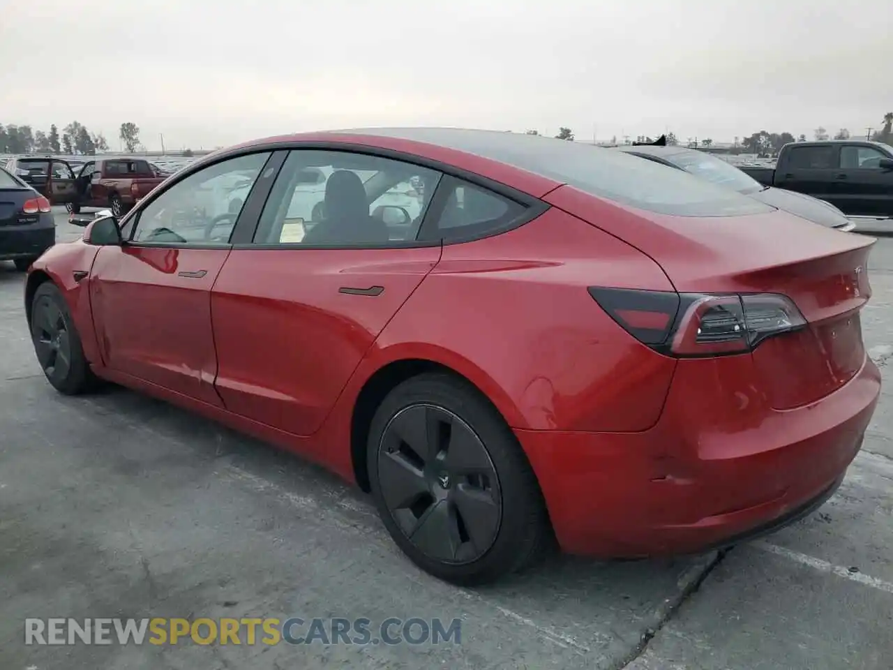 2 Фотография поврежденного автомобиля 5YJ3E1EB5NF133862 TESLA MODEL 3 2022