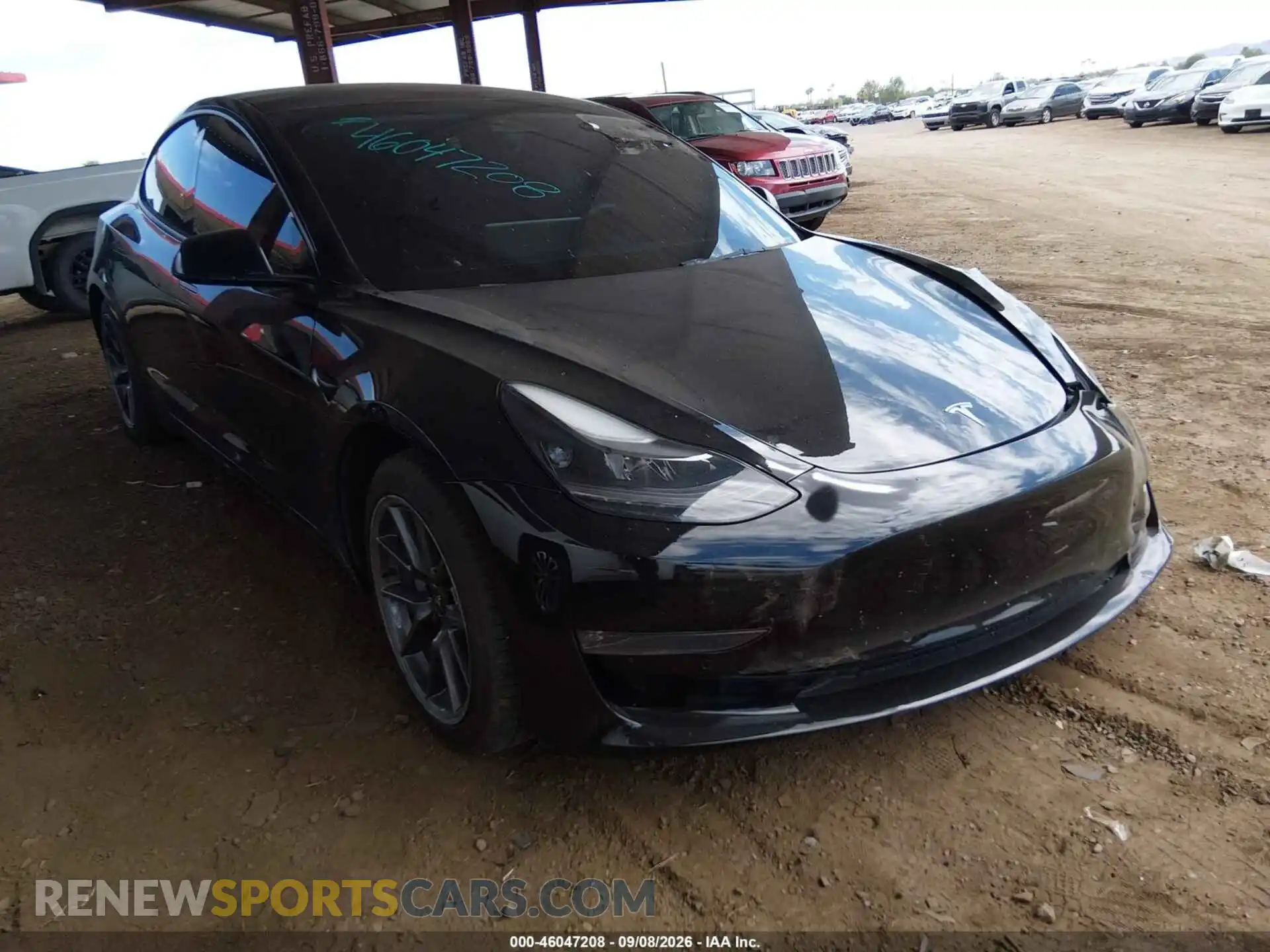 1 fotografías del automóvil dañado 5YJ3E1EB5NF247750 TESLA MODEL 3 2022