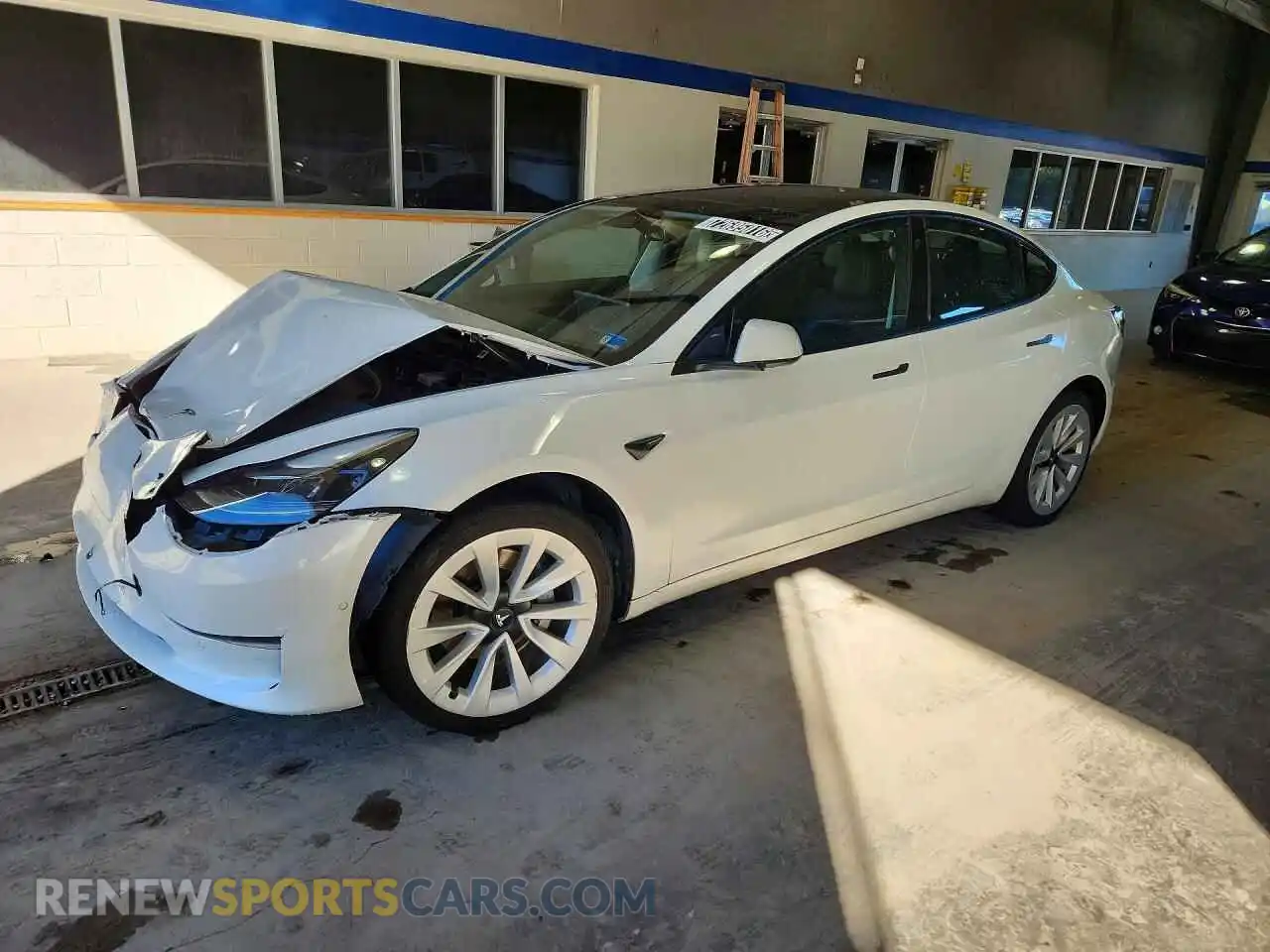 1 Фотография поврежденного автомобиля 5YJ3E1EB5NF290940 TESLA MODEL 3 2022