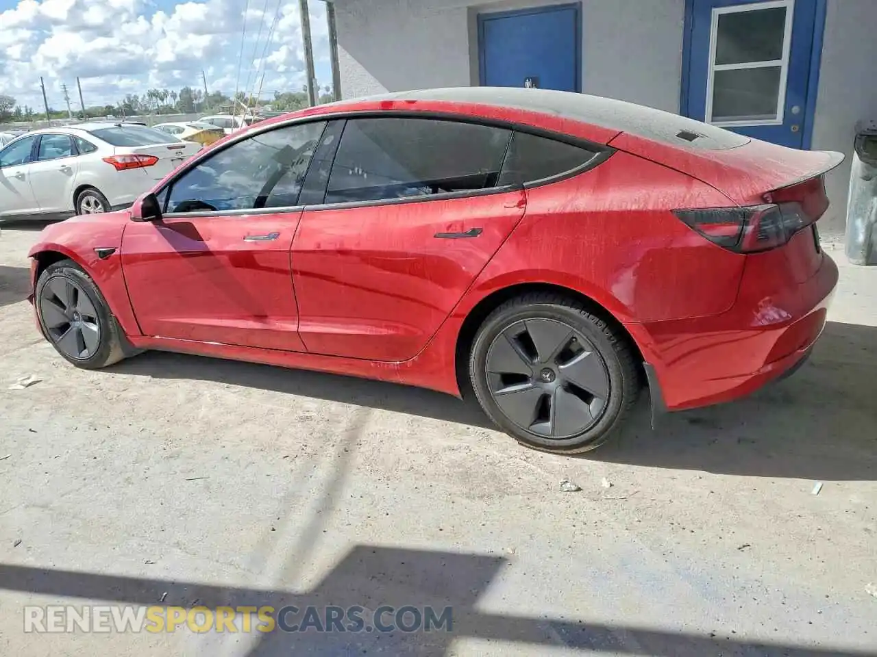 2 Фотография поврежденного автомобиля 5YJ3E1EB5NF334449 TESLA MODEL 3 2022