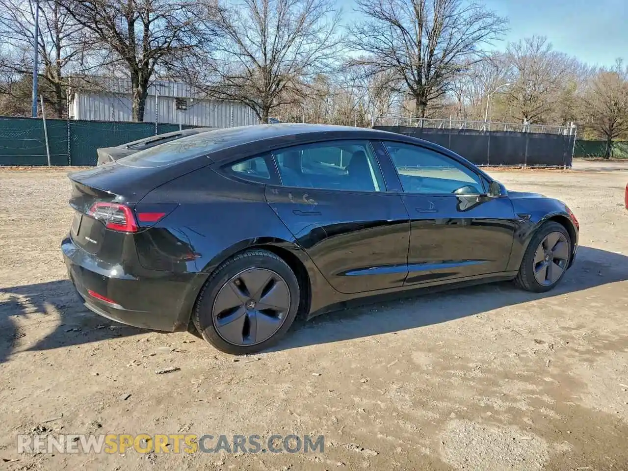 3 Photograph of a damaged car 5YJ3E1EB6NF108775 TESLA MODEL 3 2022