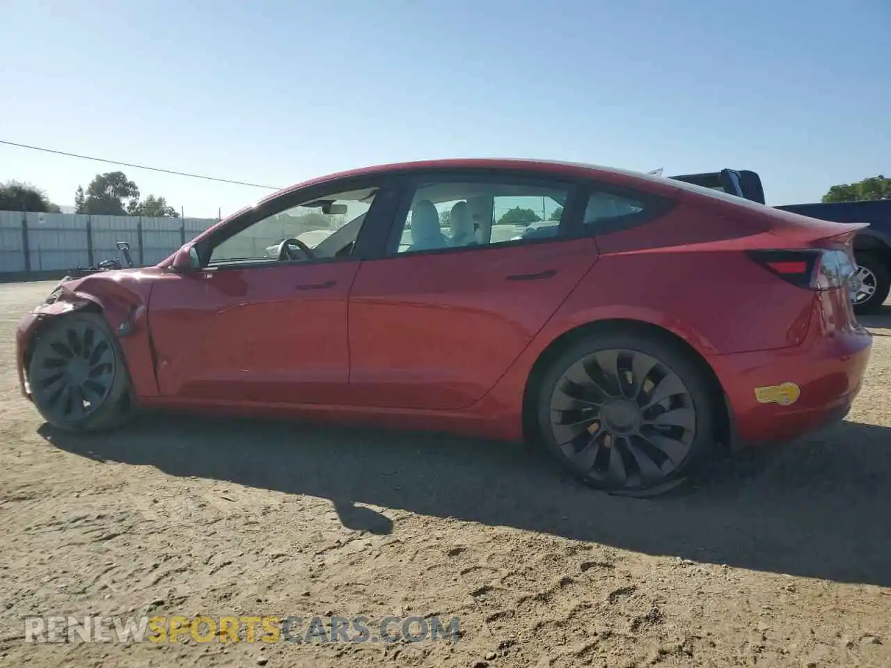 2 Фотография поврежденного автомобиля 5YJ3E1EB6NF123888 TESLA MODEL 3 2022