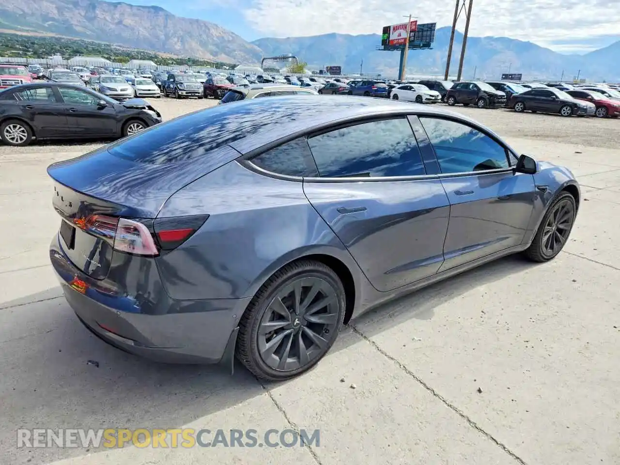 3 Фотография поврежденного автомобиля 5YJ3E1EB6NF144188 TESLA MODEL 3 2022