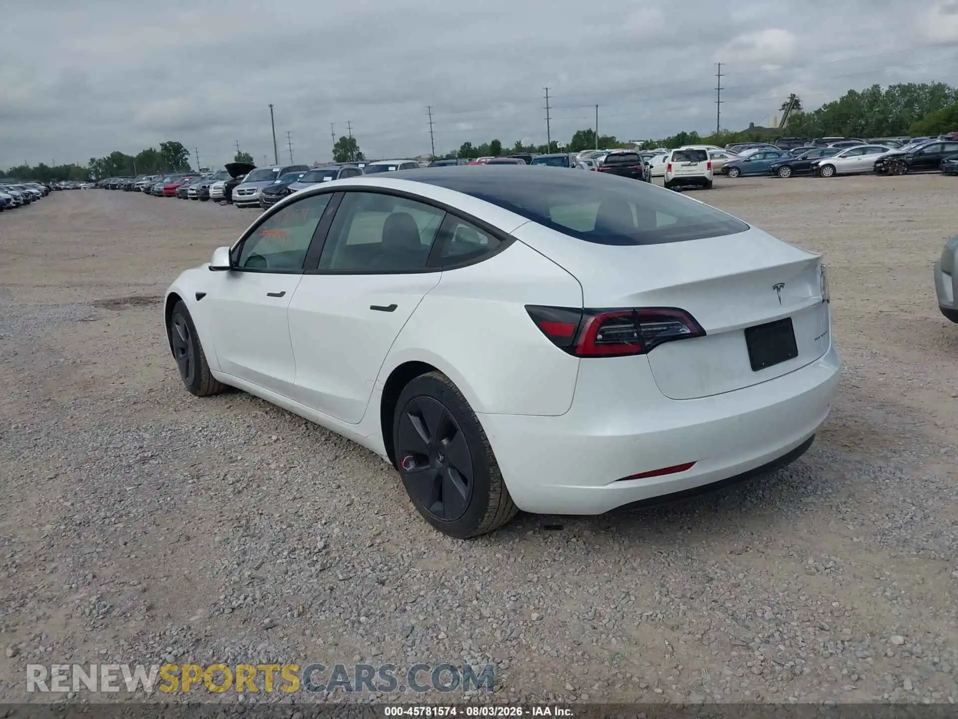 3 Фотография поврежденного автомобиля 5YJ3E1EB6NF204096 TESLA MODEL 3 2022