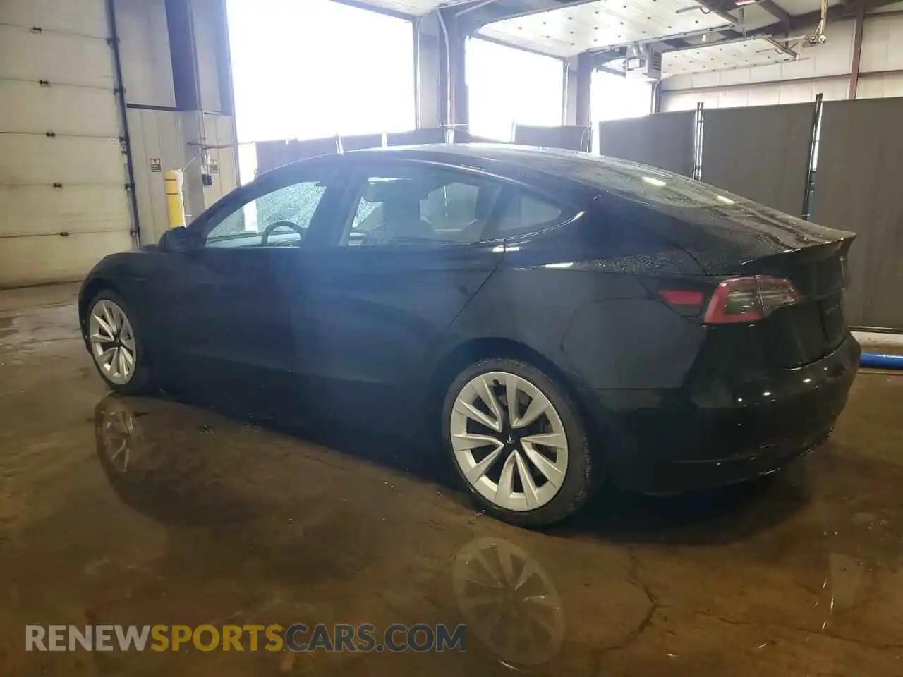 2 Photograph of a damaged car 5YJ3E1EB6NF290963 TESLA MODEL 3 2022