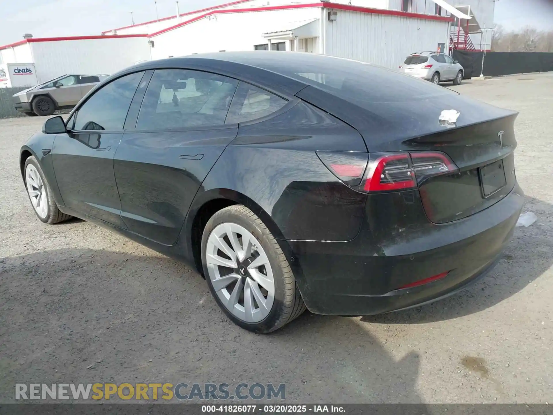 3 Фотография поврежденного автомобиля 5YJ3E1EB6NF343869 TESLA MODEL 3 2022