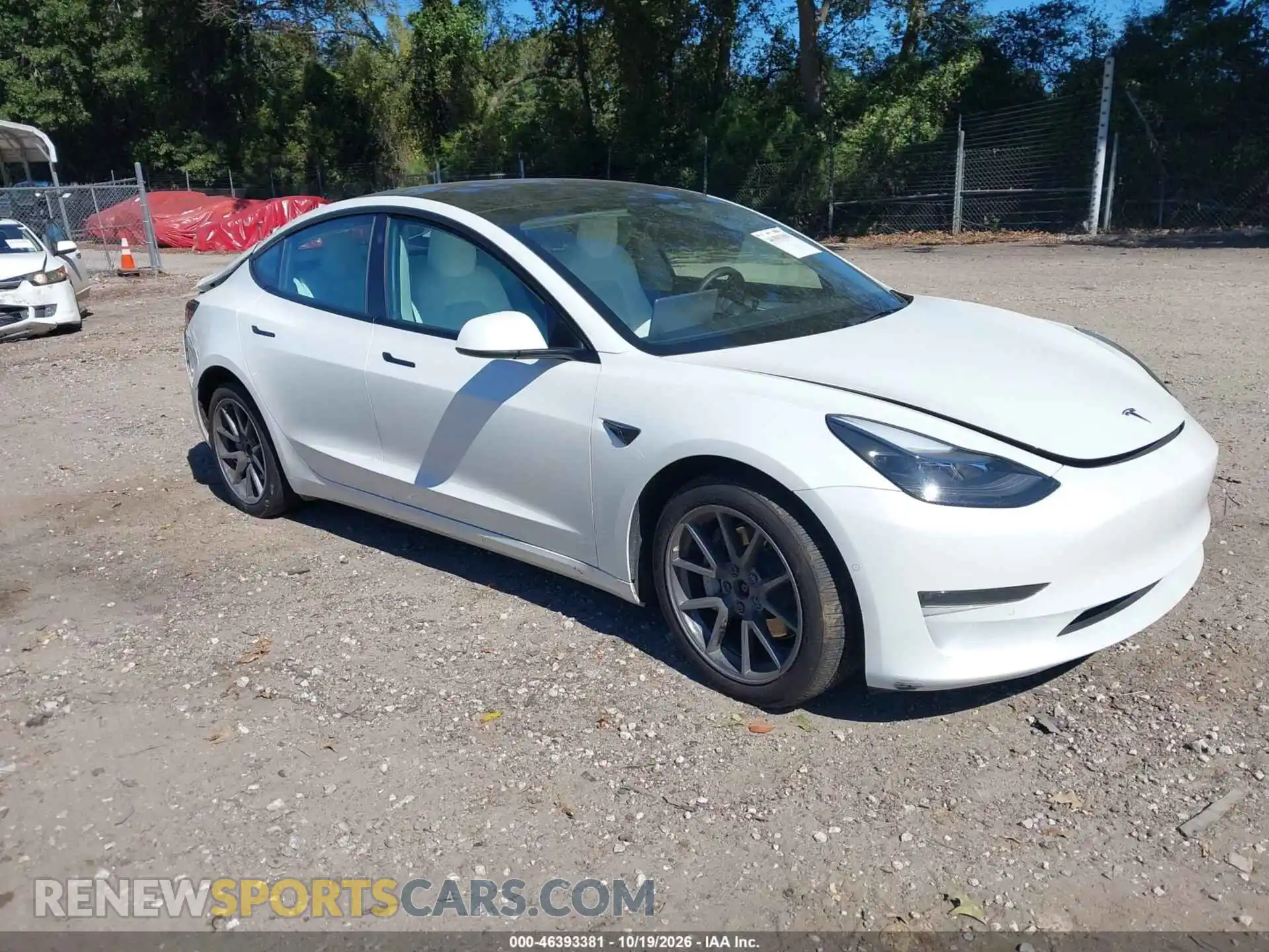 1 Фотография поврежденного автомобиля 5YJ3E1EB7NF155412 TESLA MODEL 3 2022