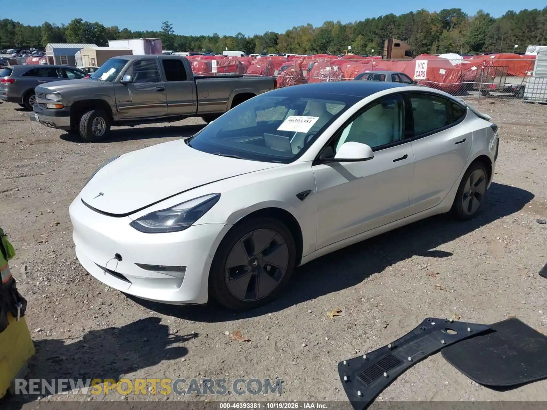 2 Фотография поврежденного автомобиля 5YJ3E1EB7NF155412 TESLA MODEL 3 2022