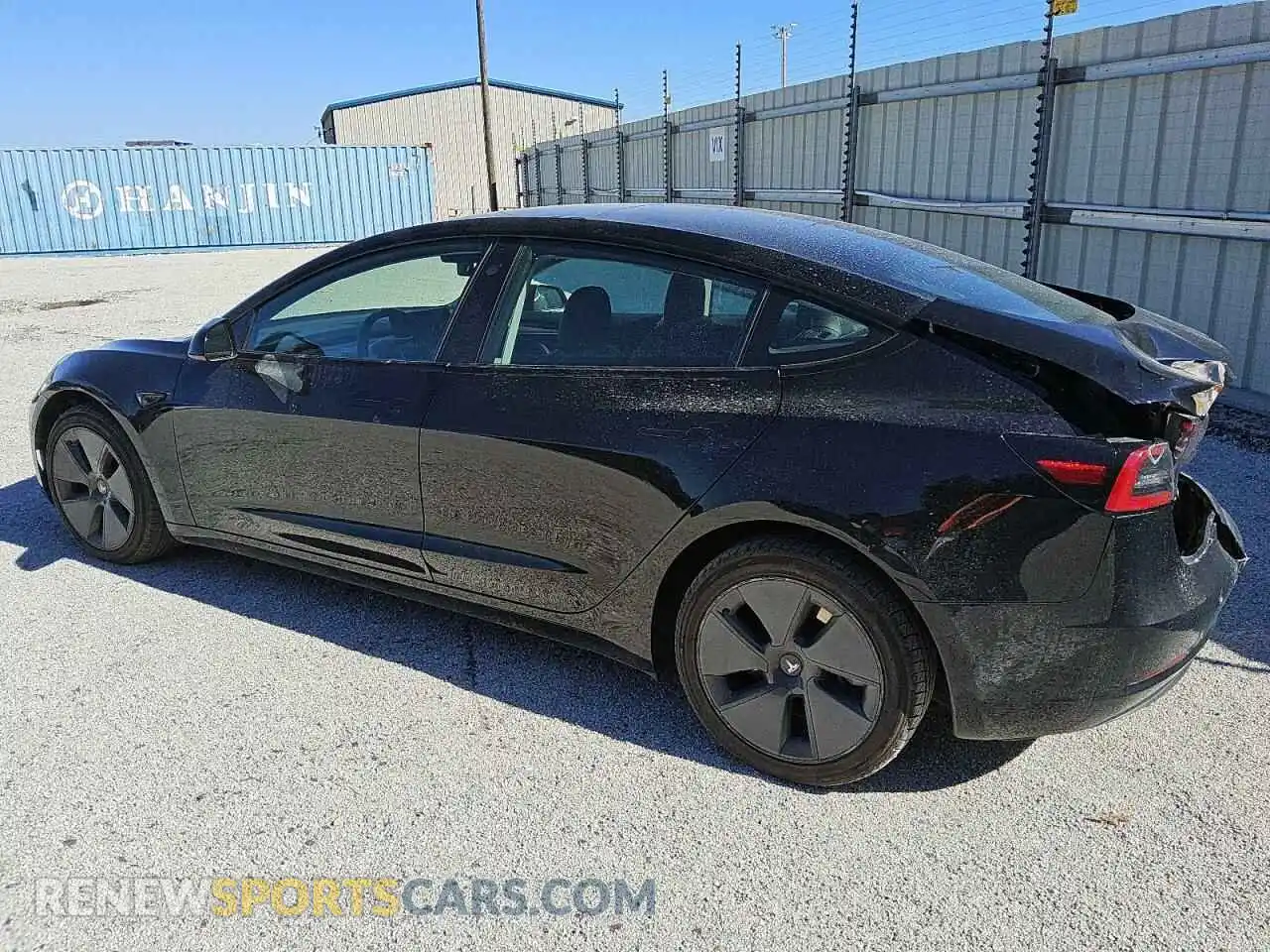 2 Photograph of a damaged car 5YJ3E1EB7NF289594 TESLA MODEL 3 2022
