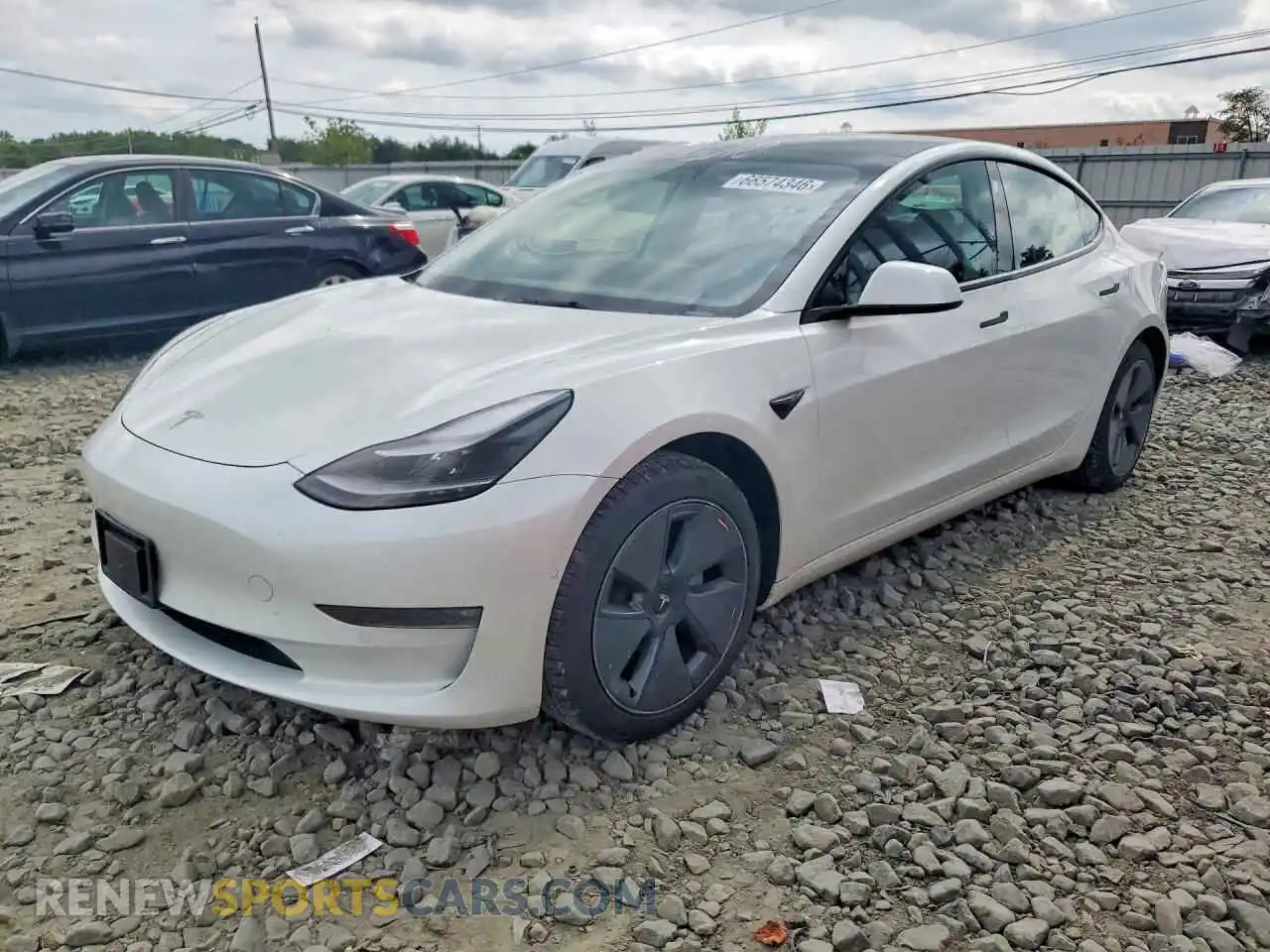 1 fotografías del automóvil dañado 5YJ3E1EB7NF314266 TESLA MODEL 3 2022