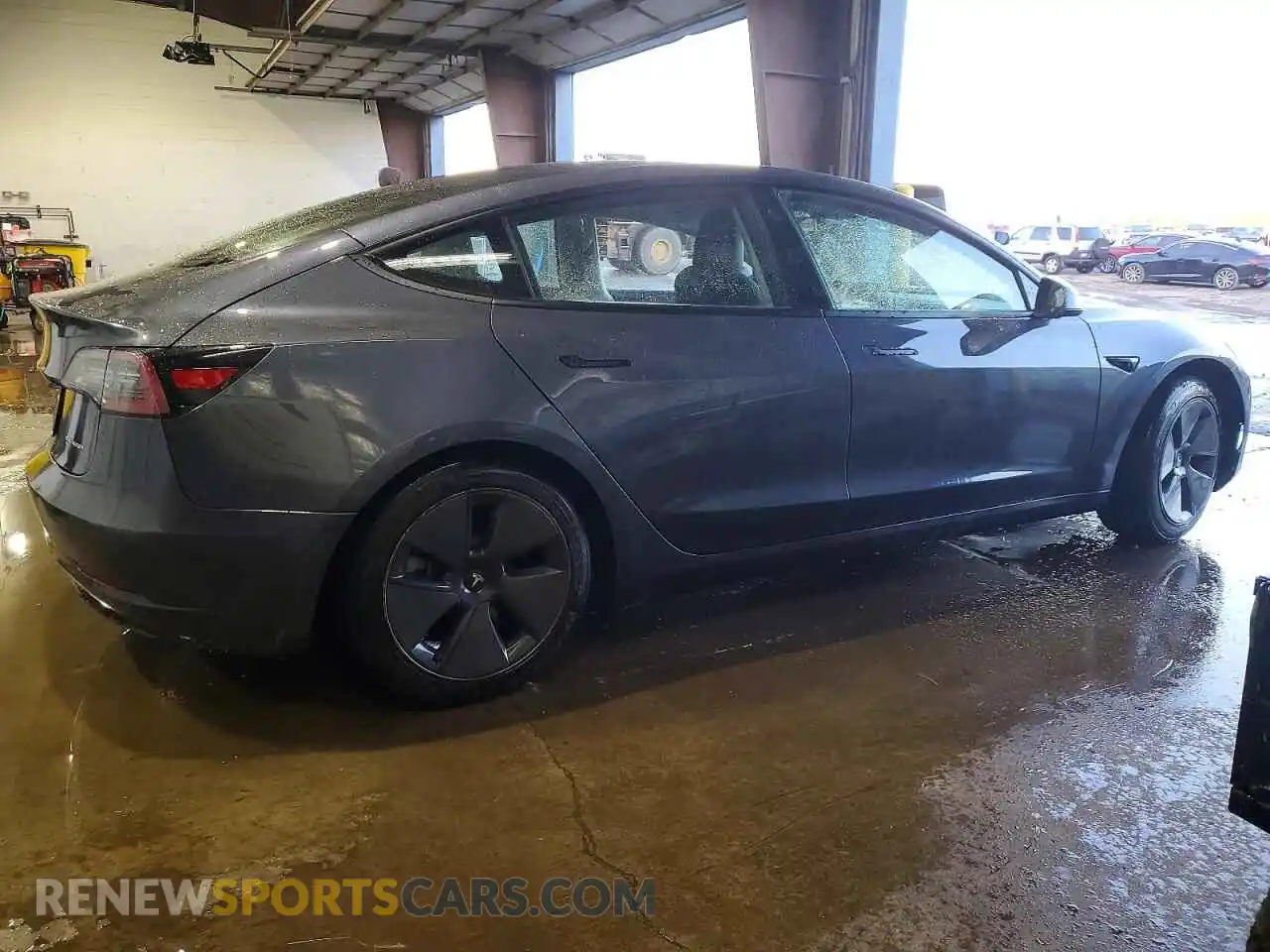 3 Photograph of a damaged car 5YJ3E1EB7NF341211 TESLA MODEL 3 2022