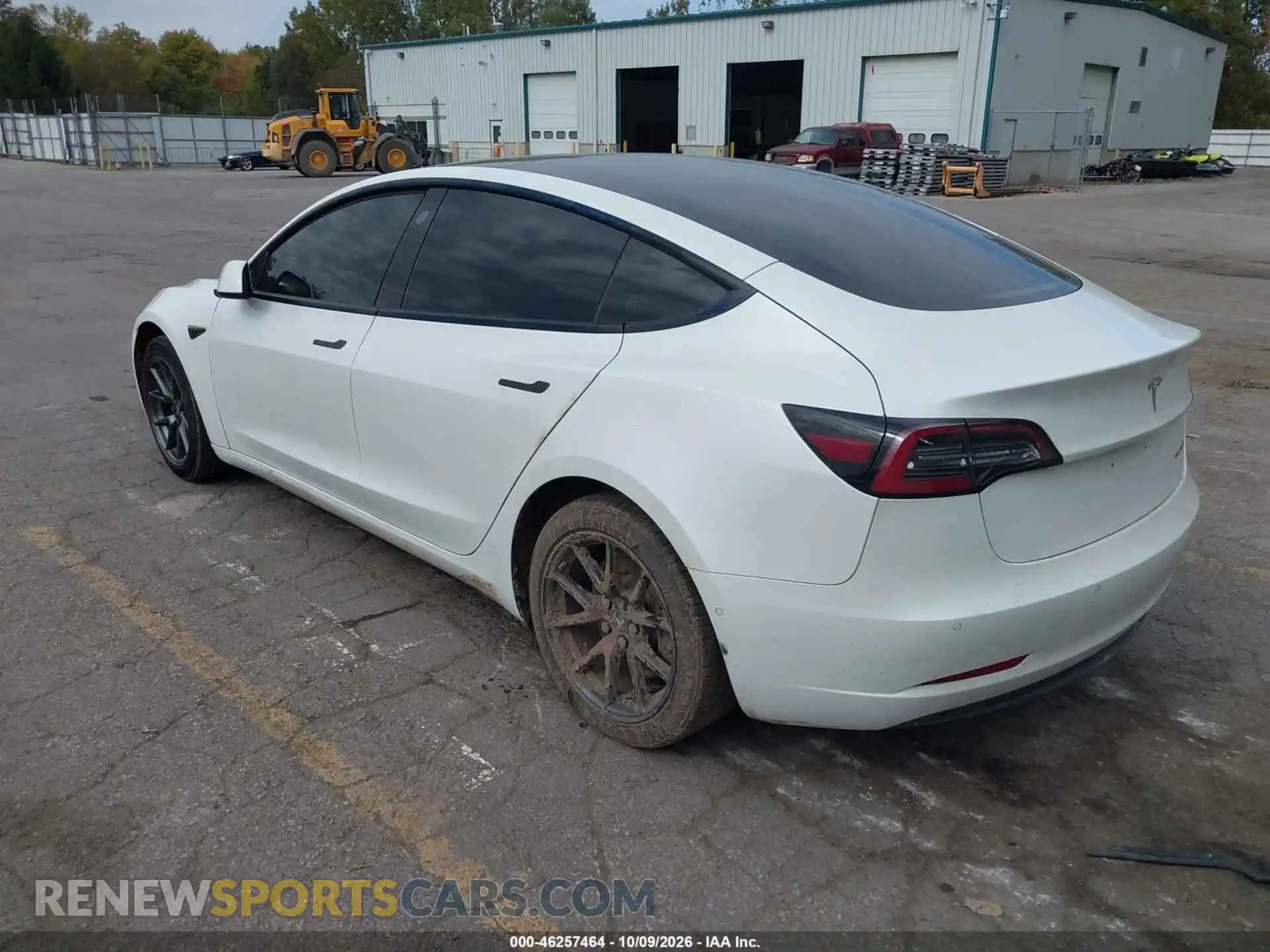 3 Photograph of a damaged car 5YJ3E1EB8NF110656 TESLA MODEL 3 2022