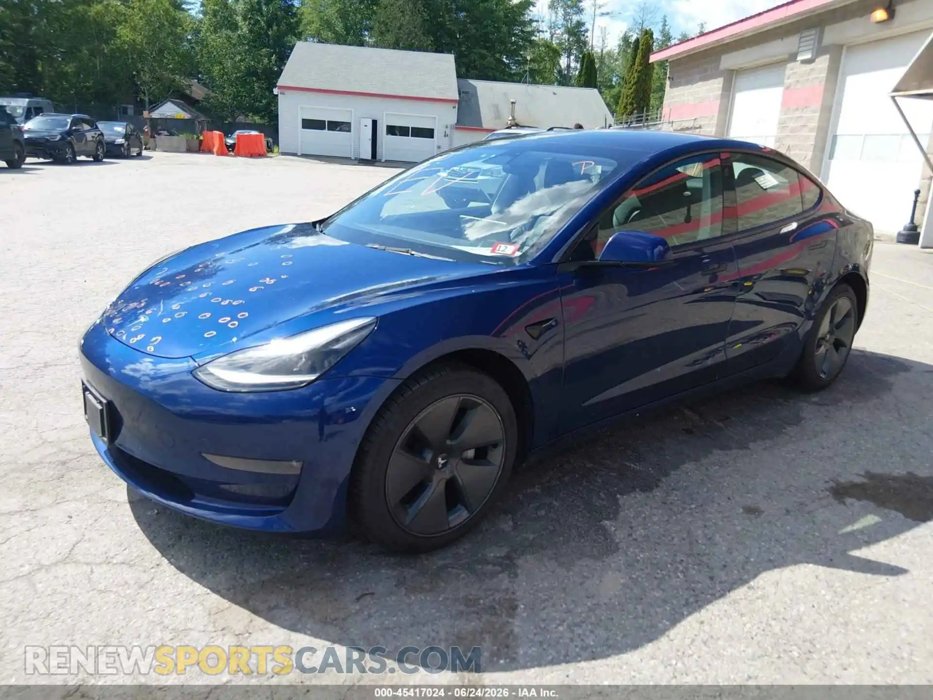 2 Фотография поврежденного автомобиля 5YJ3E1EB8NF159324 TESLA MODEL 3 2022