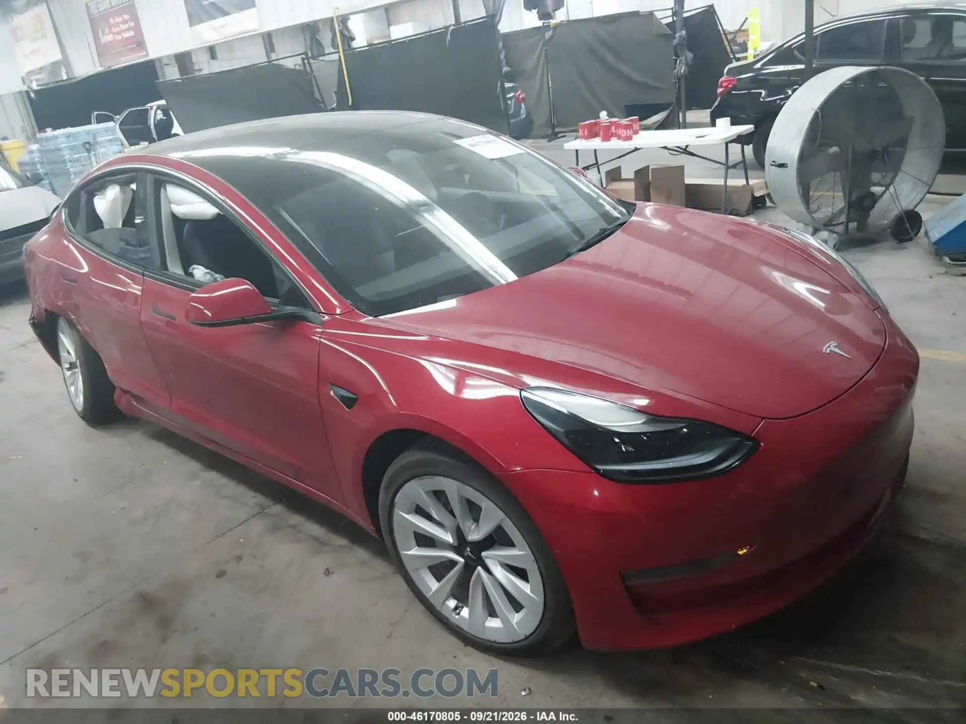 1 Фотография поврежденного автомобиля 5YJ3E1EB8NF201863 TESLA MODEL 3 2022