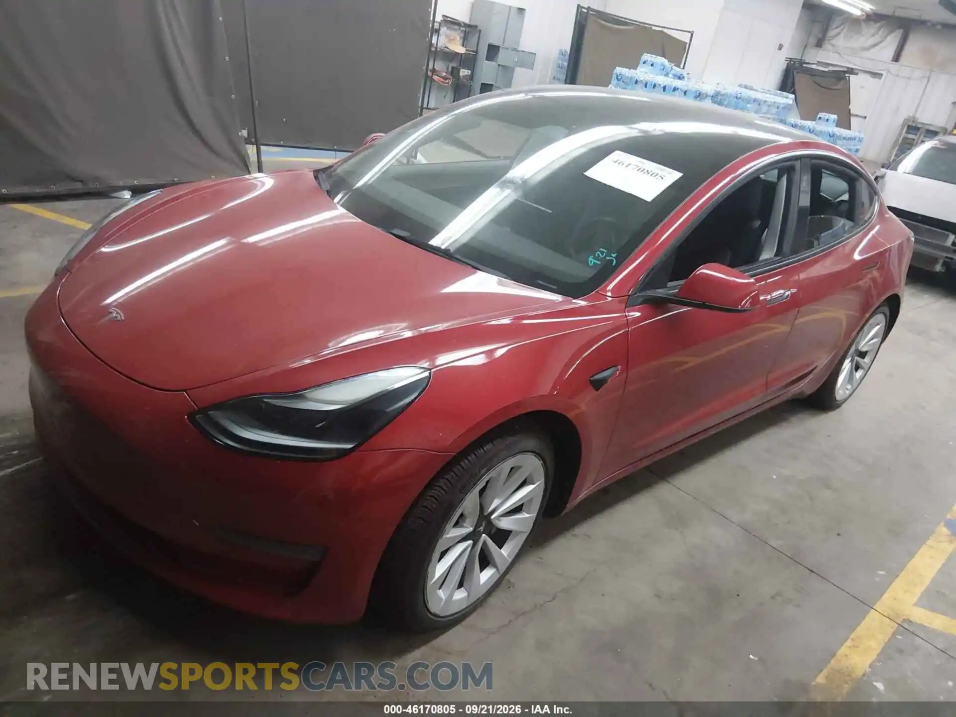 2 Фотография поврежденного автомобиля 5YJ3E1EB8NF201863 TESLA MODEL 3 2022