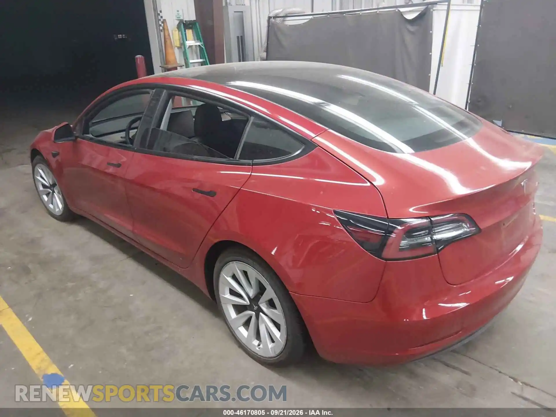 3 Фотография поврежденного автомобиля 5YJ3E1EB8NF201863 TESLA MODEL 3 2022