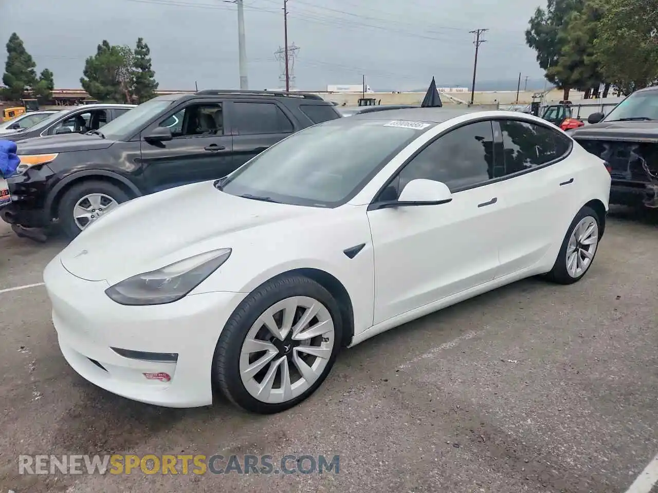 1 Фотография поврежденного автомобиля 5YJ3E1EB8NF226892 TESLA MODEL 3 2022