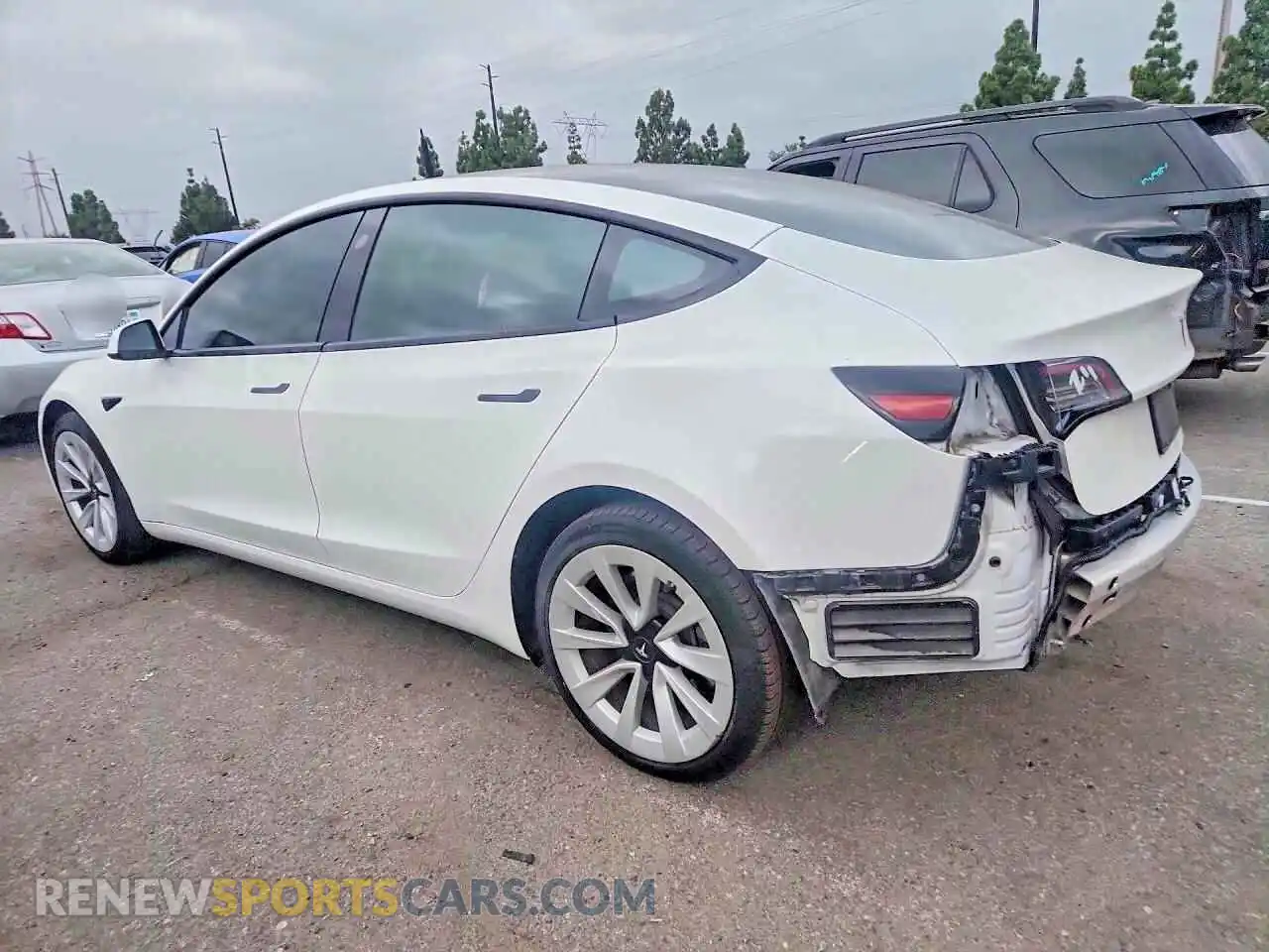 2 Фотография поврежденного автомобиля 5YJ3E1EB8NF226892 TESLA MODEL 3 2022