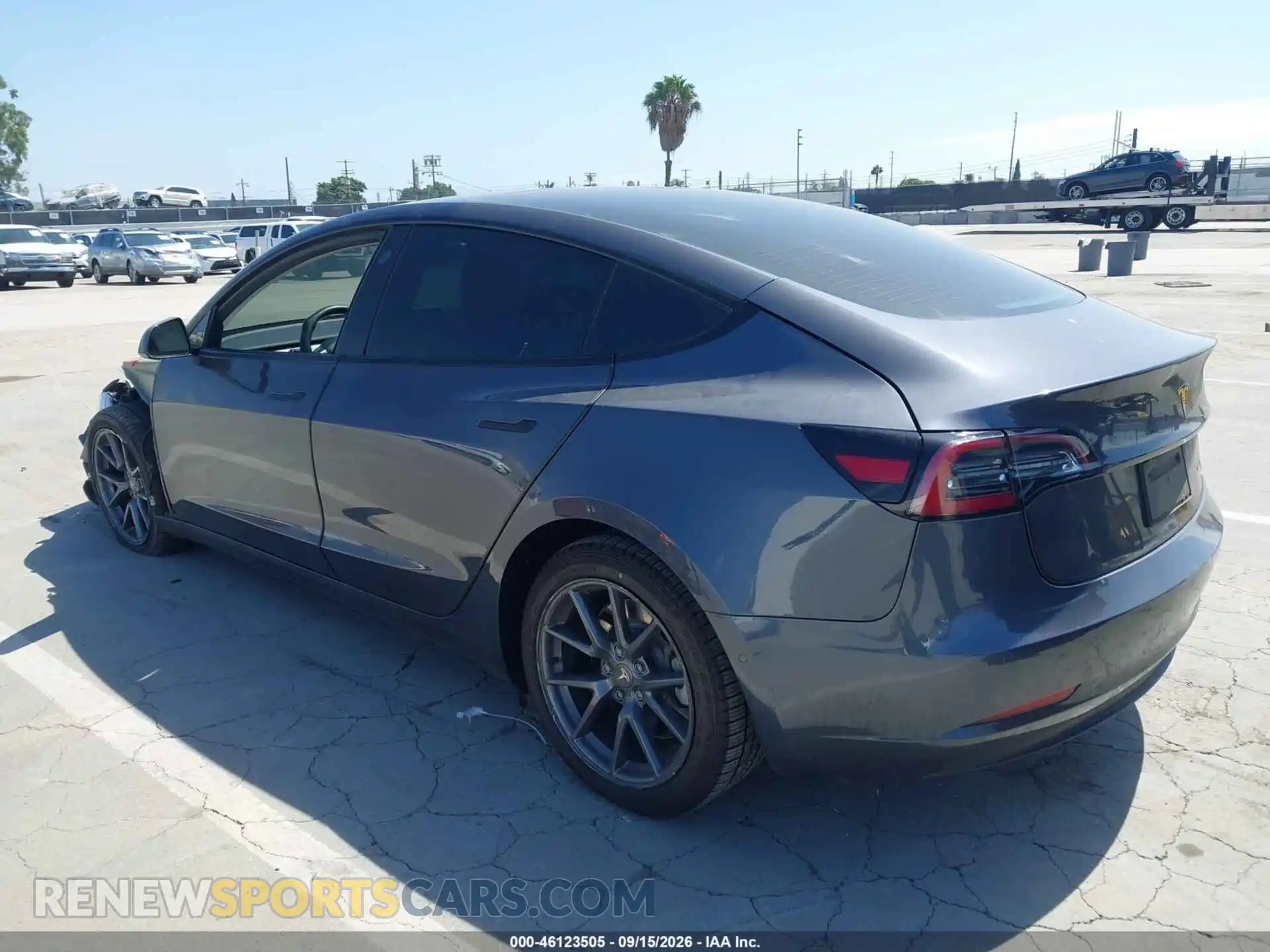 3 Photograph of a damaged car 5YJ3E1EB8NF241540 TESLA MODEL 3 2022