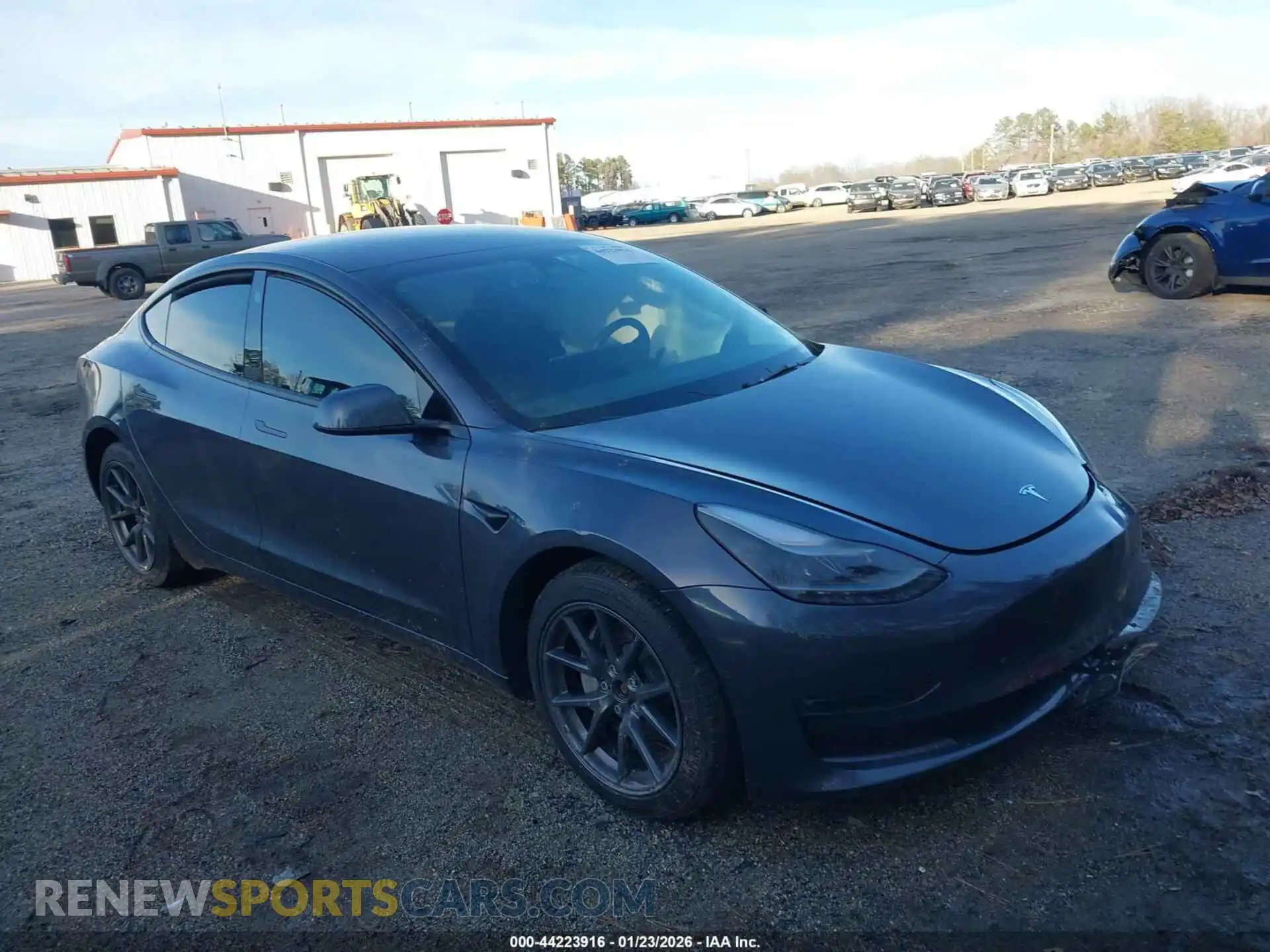 1 Фотография поврежденного автомобиля 5YJ3E1EB8NF252909 TESLA MODEL 3 2022