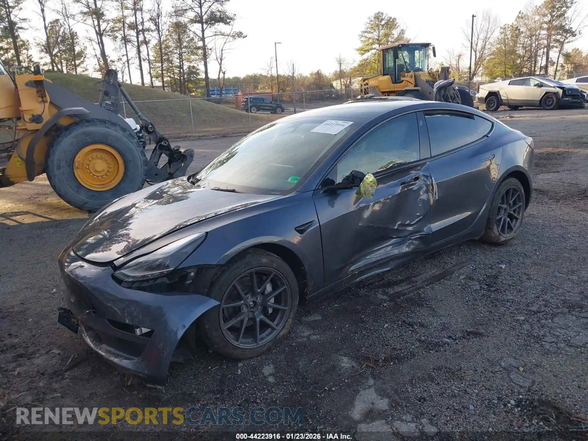 2 Фотография поврежденного автомобиля 5YJ3E1EB8NF252909 TESLA MODEL 3 2022
