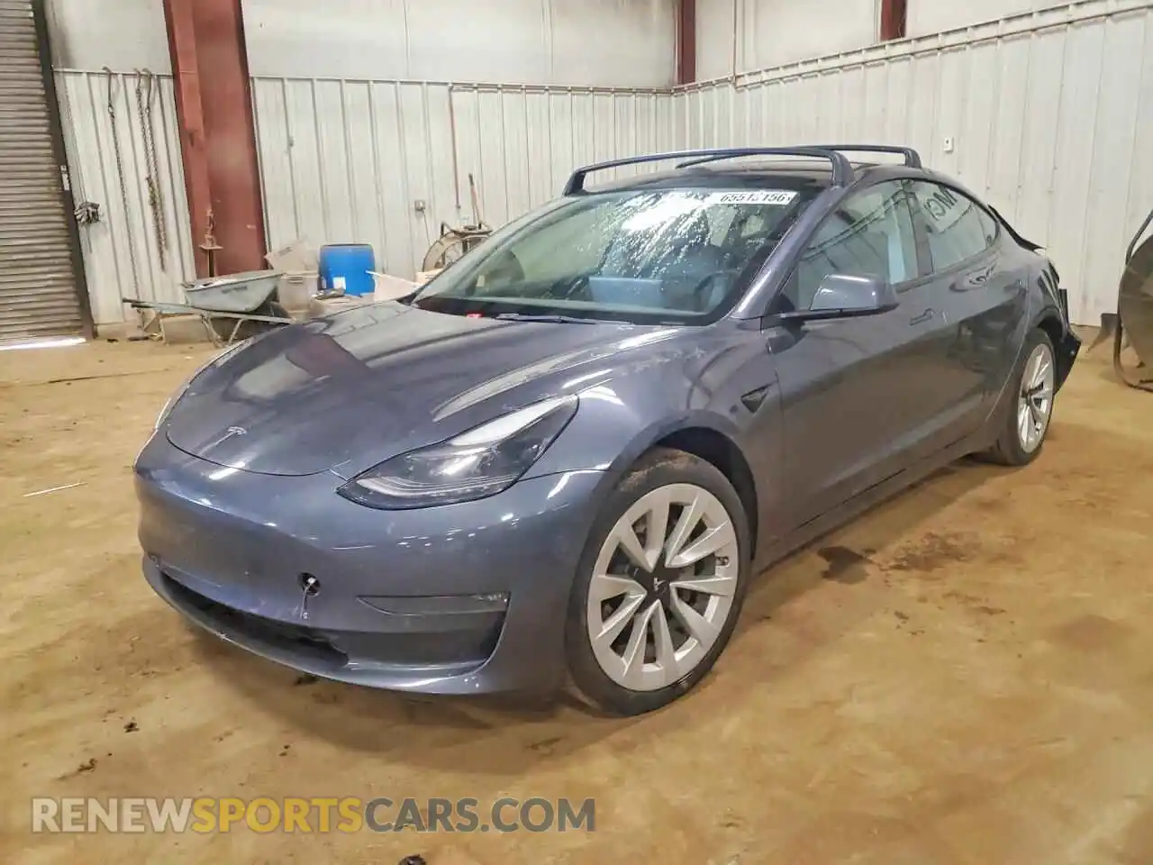 1 Фотография поврежденного автомобиля 5YJ3E1EB8NF275400 TESLA MODEL 3 2022