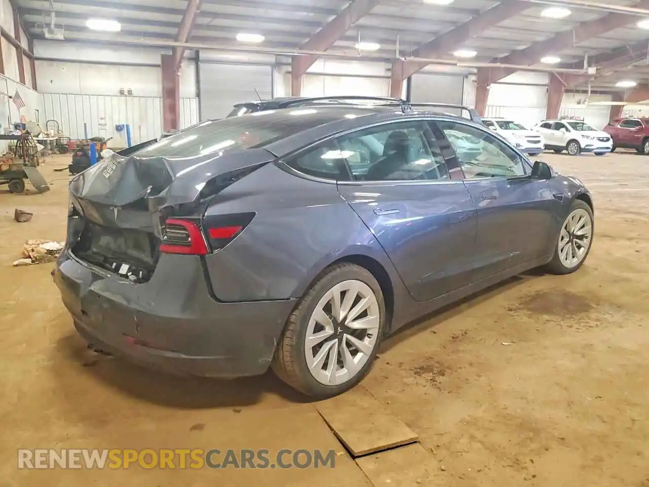 3 Фотография поврежденного автомобиля 5YJ3E1EB8NF275400 TESLA MODEL 3 2022