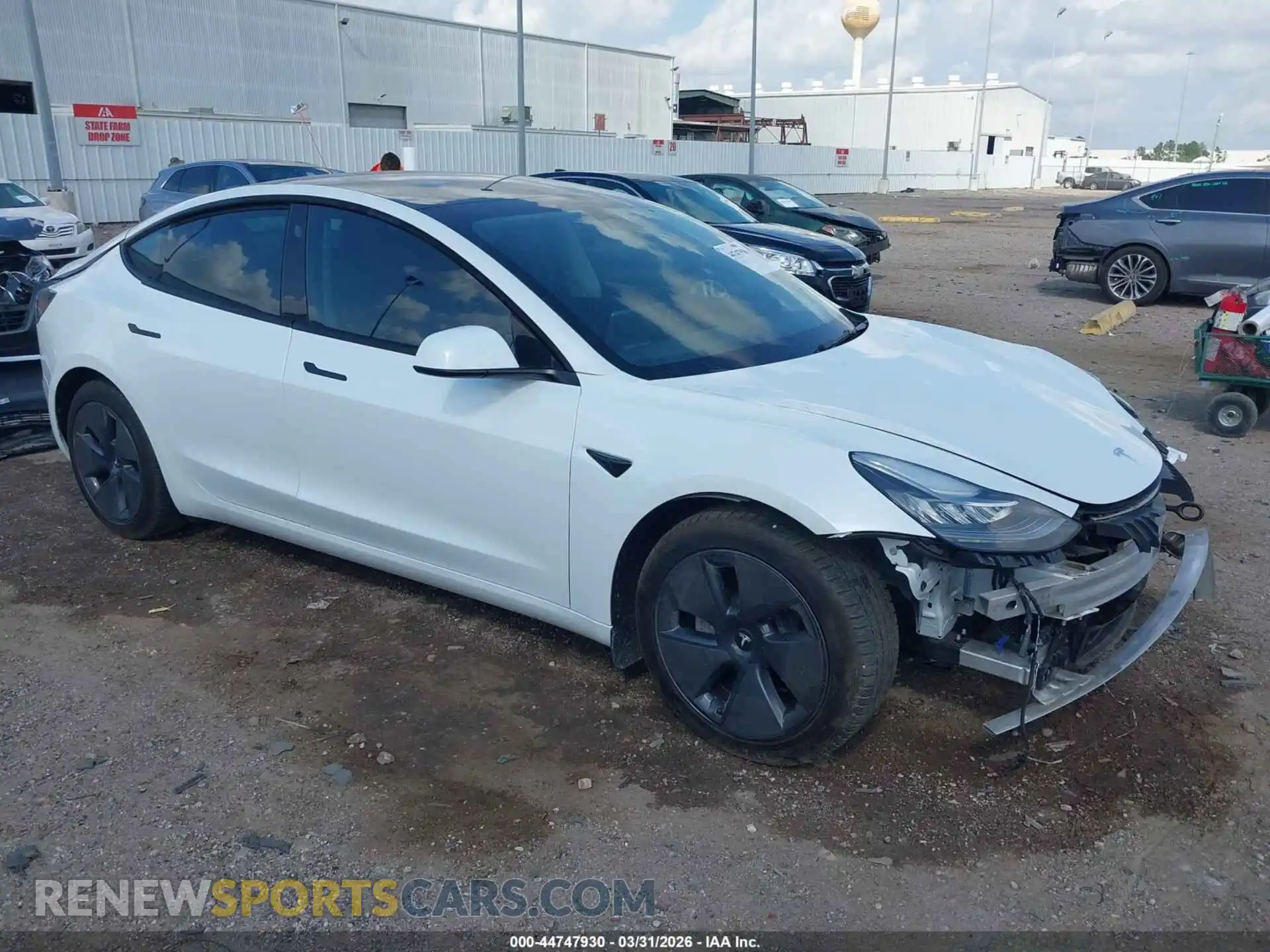 1 fotografías del automóvil dañado 5YJ3E1EB8NF276904 TESLA MODEL 3 2022