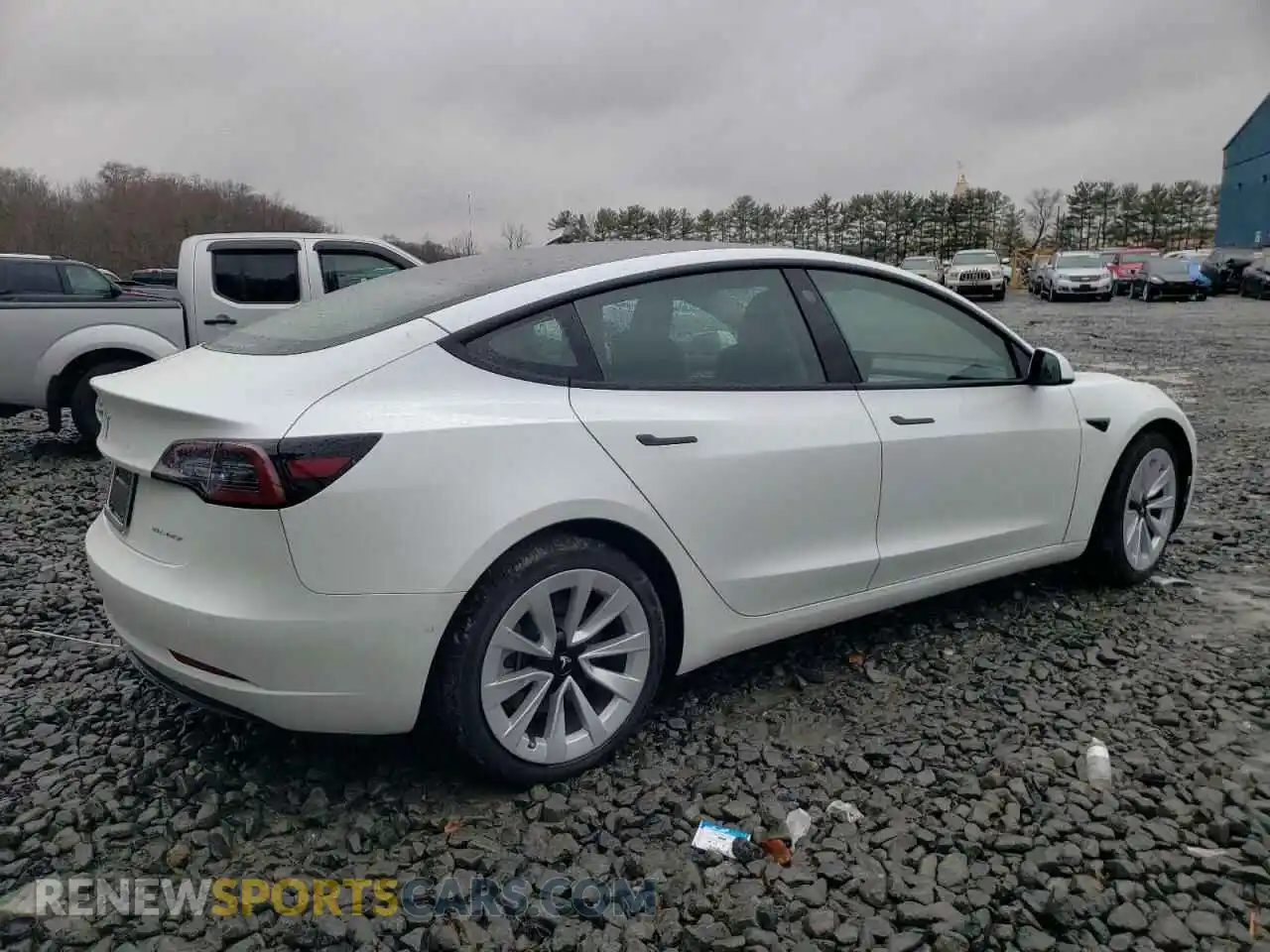 3 Фотография поврежденного автомобиля 5YJ3E1EB9NF209339 TESLA MODEL 3 2022