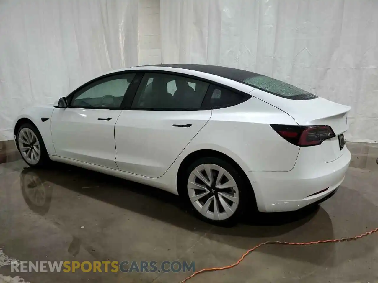 2 Photograph of a damaged car 5YJ3E1EB9NF288947 TESLA MODEL 3 2022