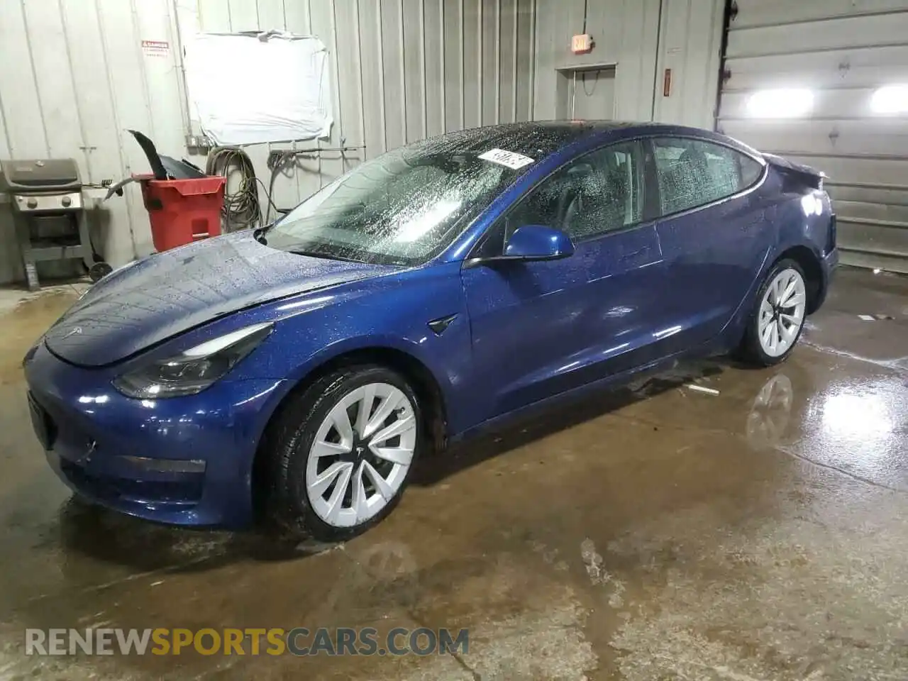 1 fotografías del automóvil dañado 5YJ3E1EB9NF305214 TESLA MODEL 3 2022
