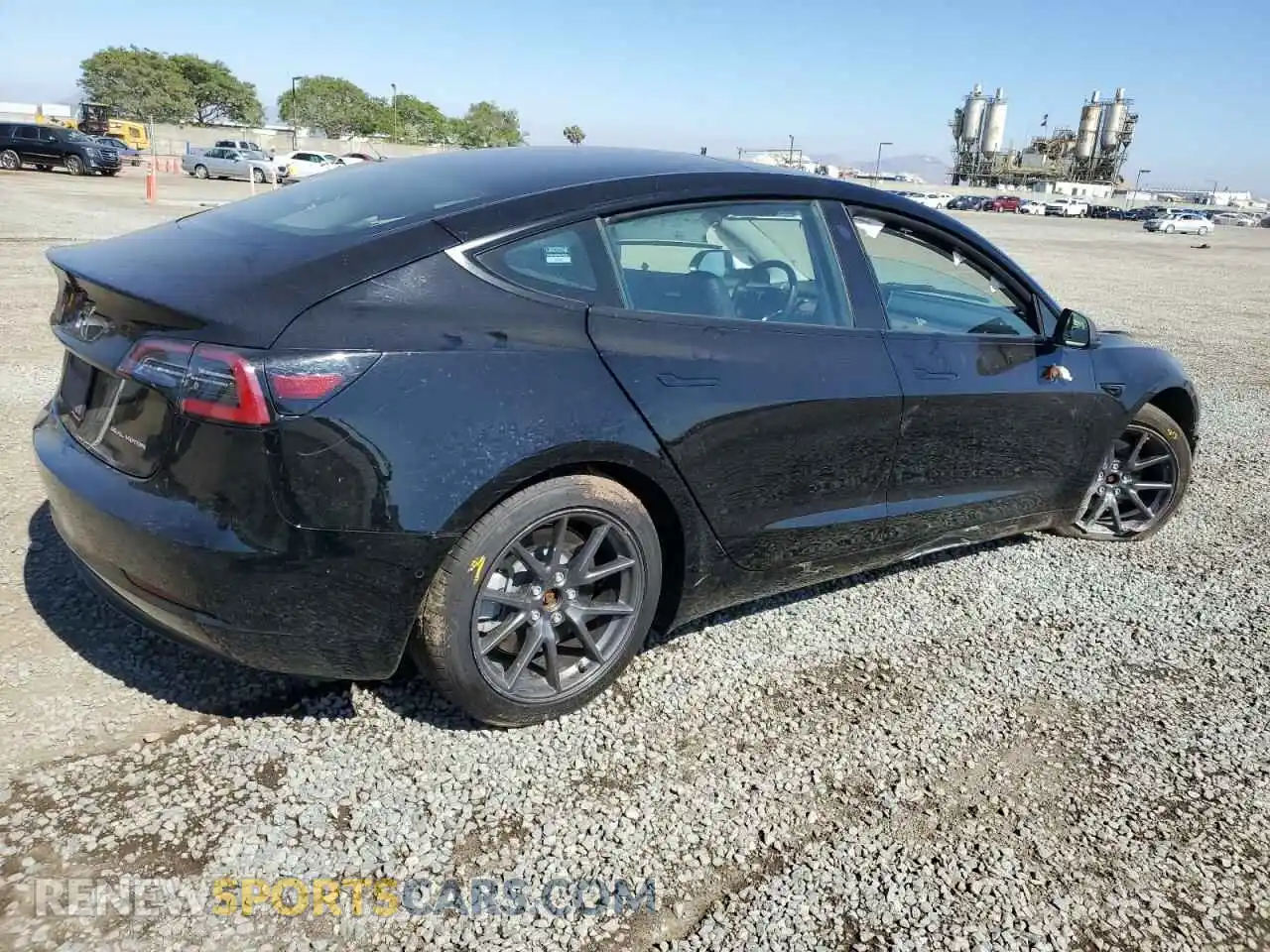 3 Photograph of a damaged car 5YJ3E1EB9NF317217 TESLA MODEL 3 2022