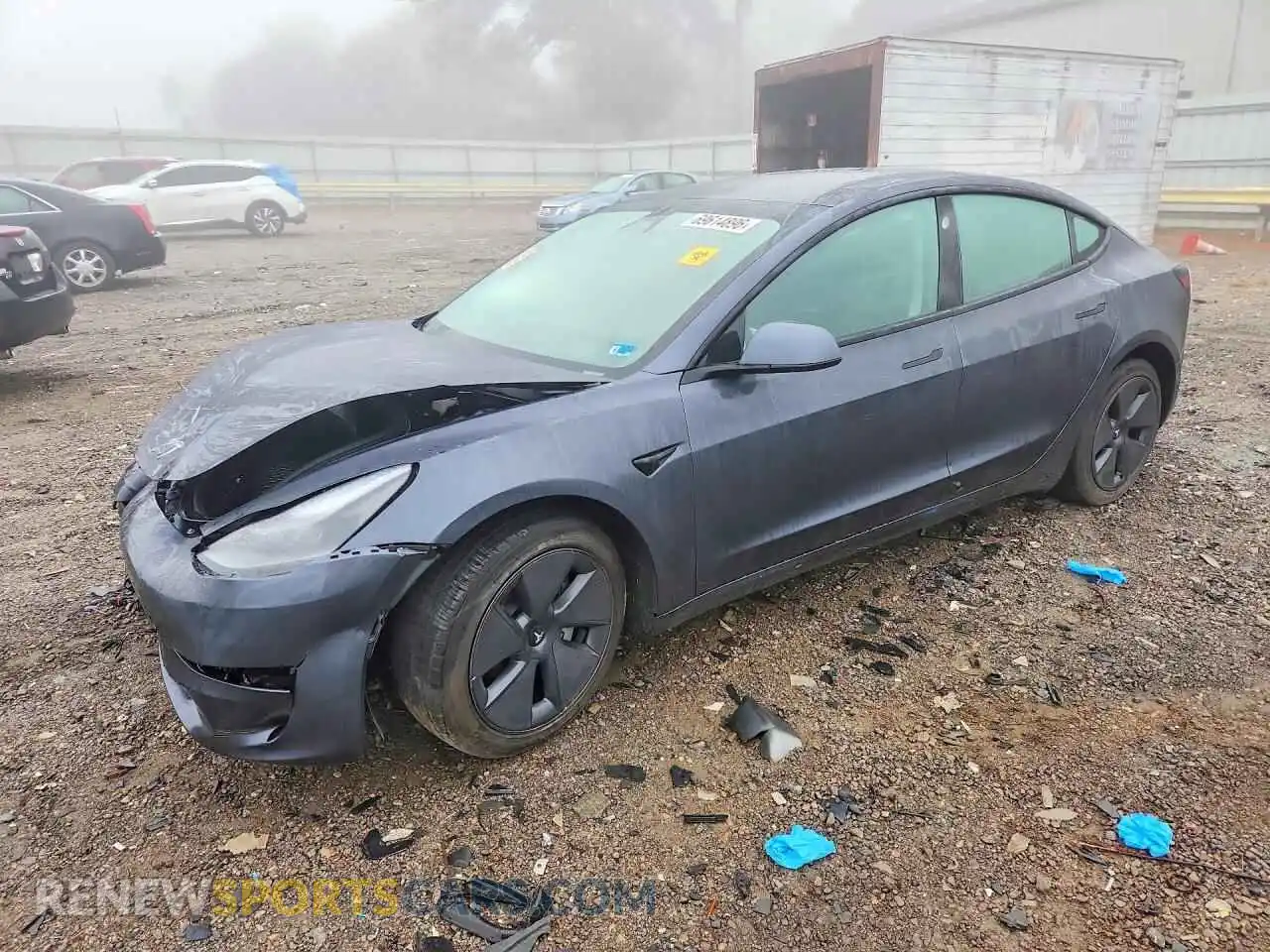 1 fotografías del automóvil dañado 5YJ3E1EBXNF152598 TESLA MODEL 3 2022
