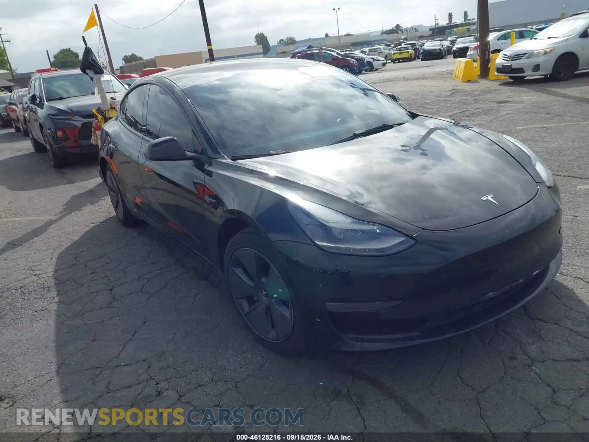 1 fotografías del automóvil dañado 5YJ3E1EBXNF206613 TESLA MODEL 3 2022