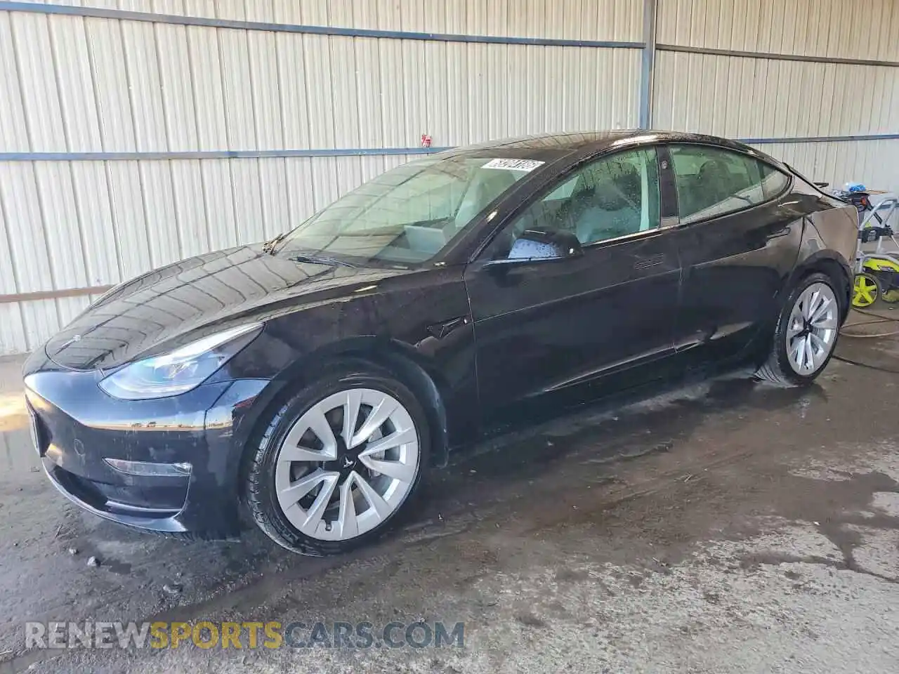 1 Photograph of a damaged car 5YJ3E1EBXNF290576 TESLA MODEL 3 2022