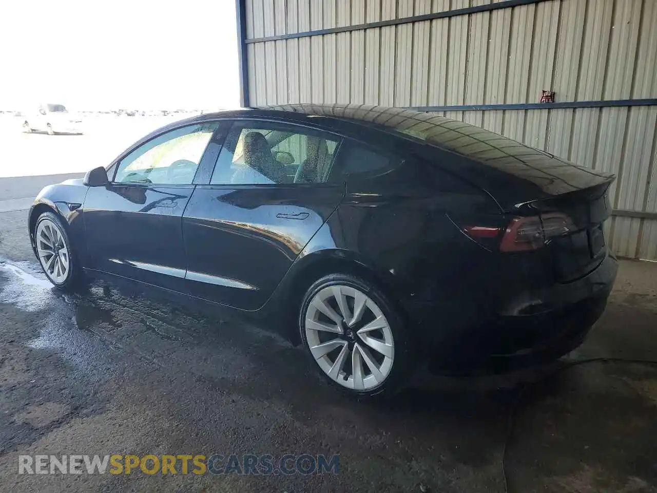 2 Photograph of a damaged car 5YJ3E1EBXNF290576 TESLA MODEL 3 2022