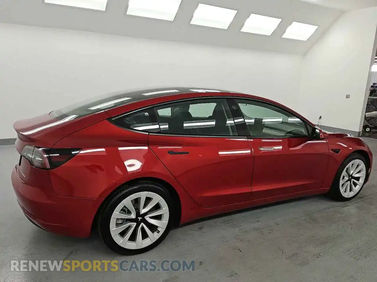 3 Photograph of a damaged car 5YJ3E1EBXNF291047 TESLA MODEL 3 2022