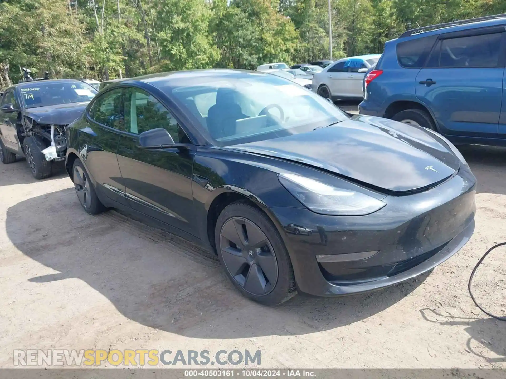 1 fotografías del automóvil dañado 5YJ3E1EBXNF349514 TESLA MODEL 3 2022