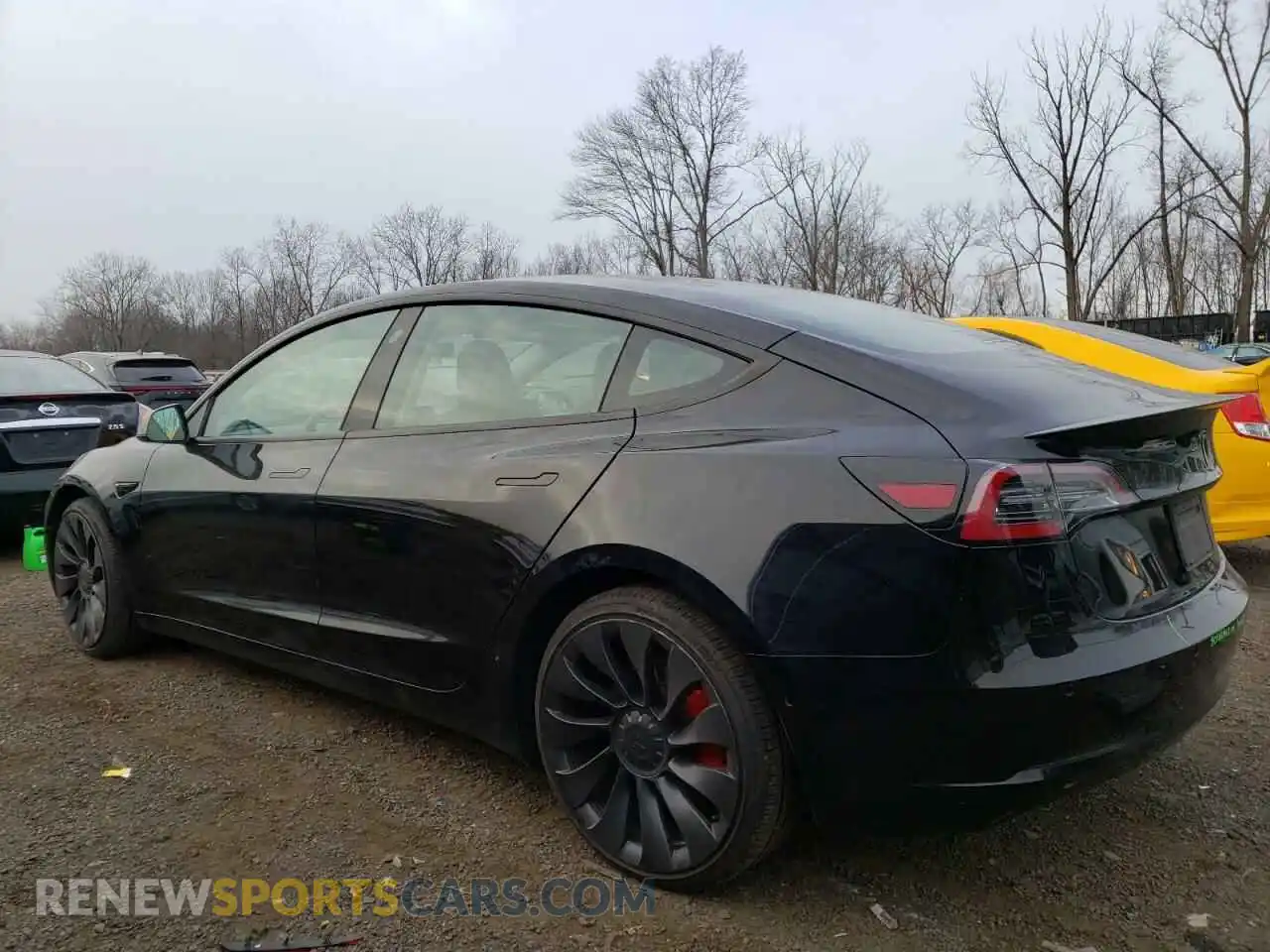 2 Фотография поврежденного автомобиля 5YJ3E1EC0NF109722 TESLA MODEL 3 2022