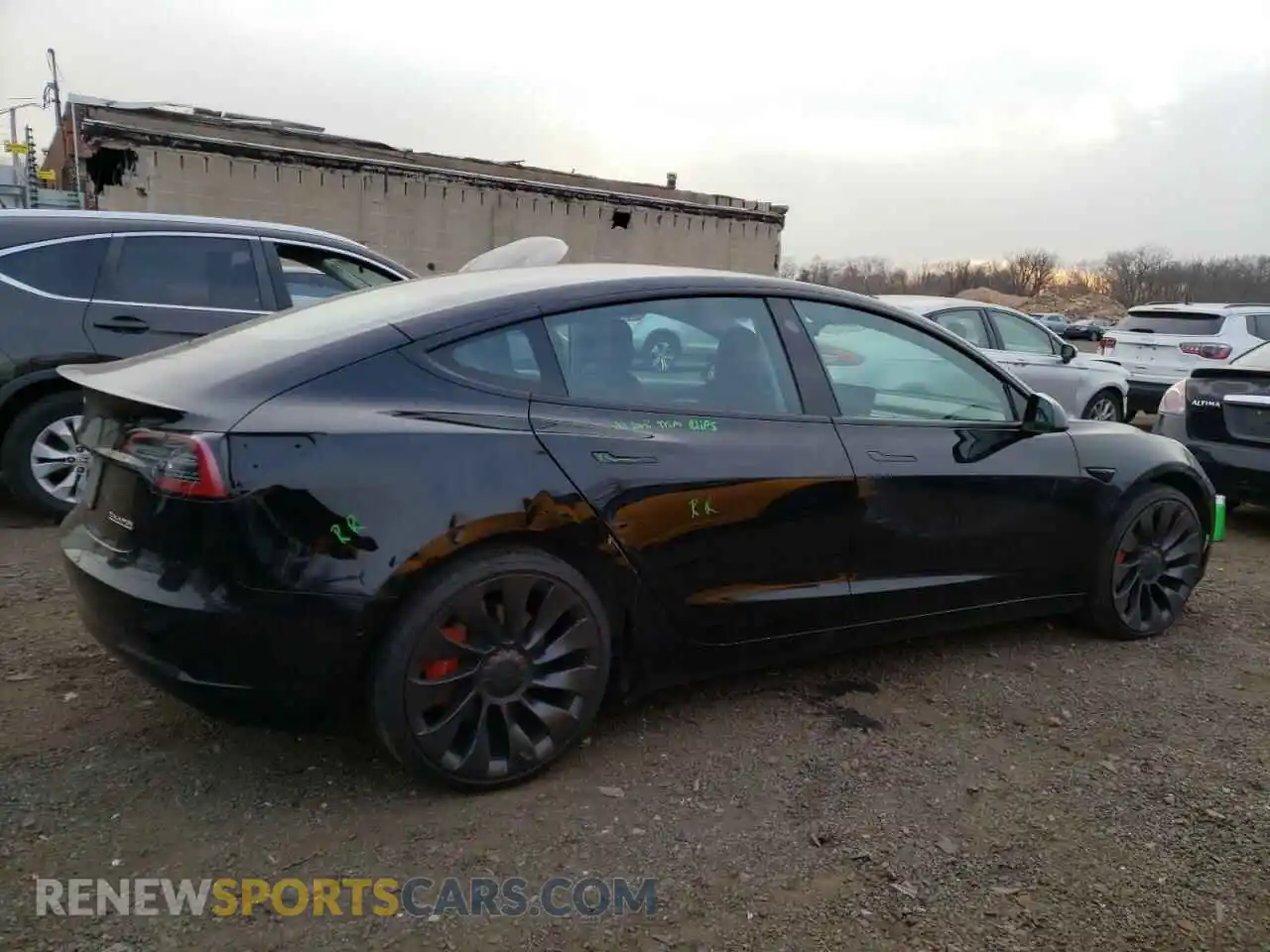 3 Фотография поврежденного автомобиля 5YJ3E1EC0NF109722 TESLA MODEL 3 2022