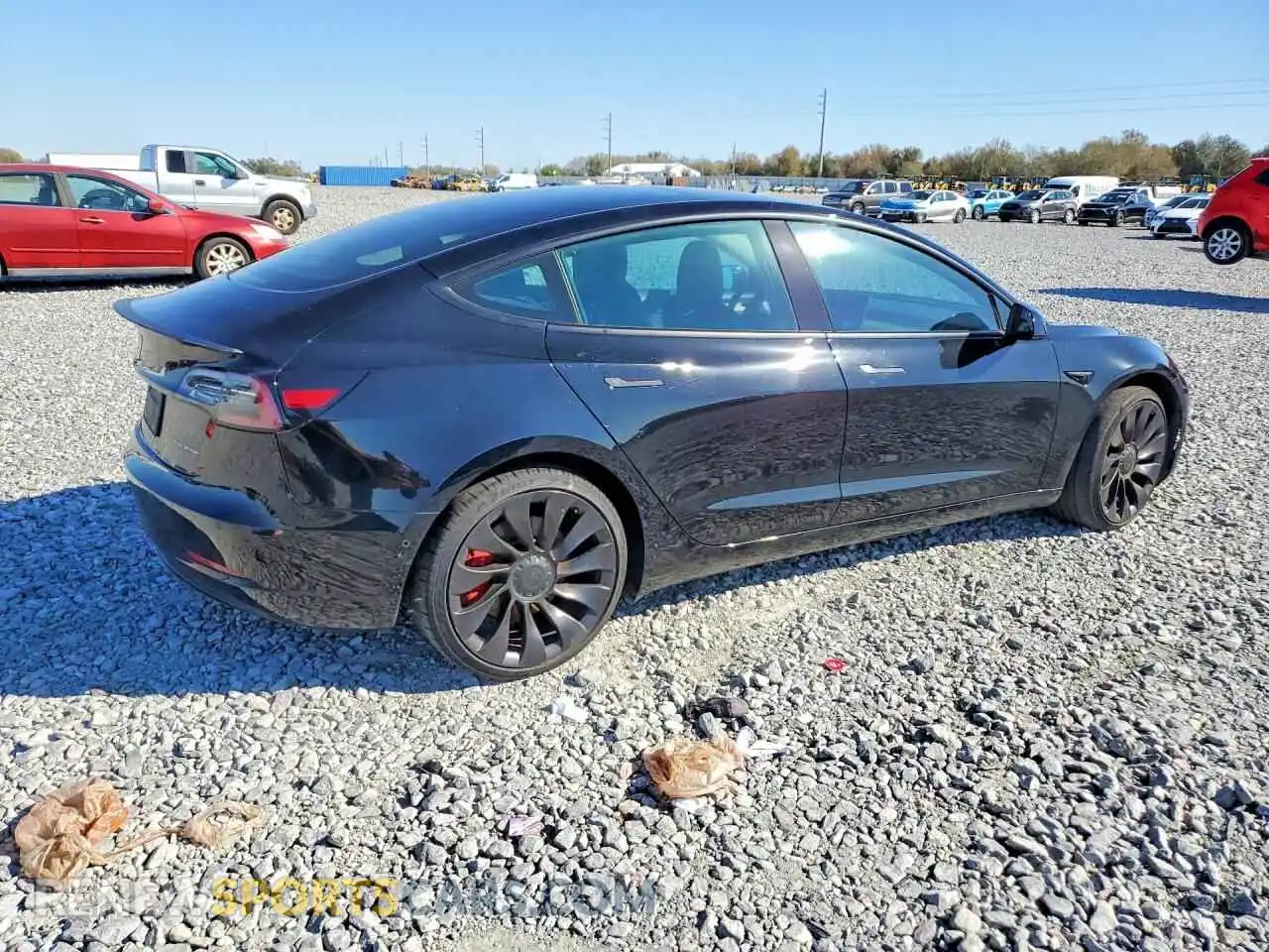 3 Фотография поврежденного автомобиля 5YJ3E1EC0NF202952 TESLA MODEL 3 2022