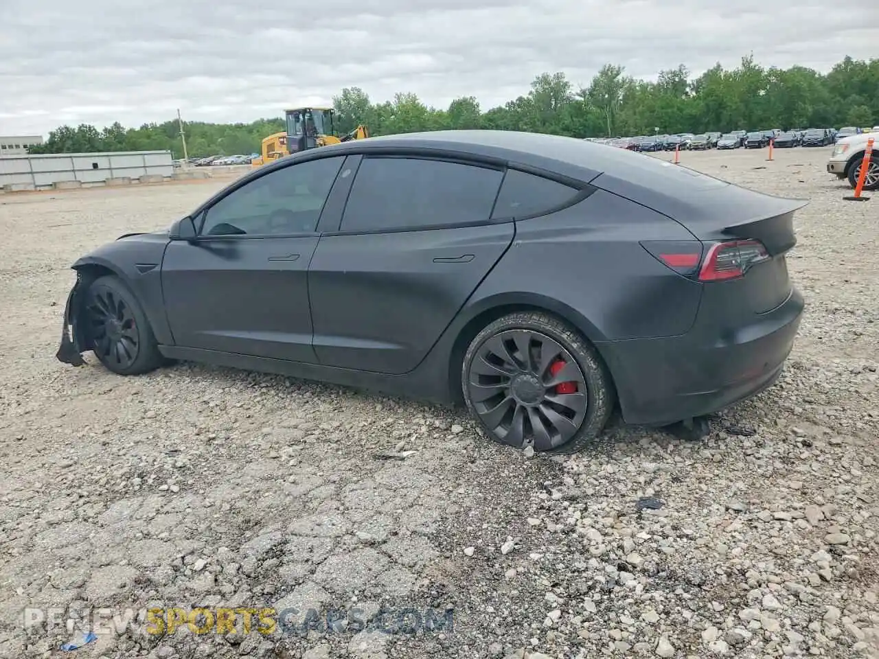 2 Фотография поврежденного автомобиля 5YJ3E1EC1NF111611 TESLA MODEL 3 2022