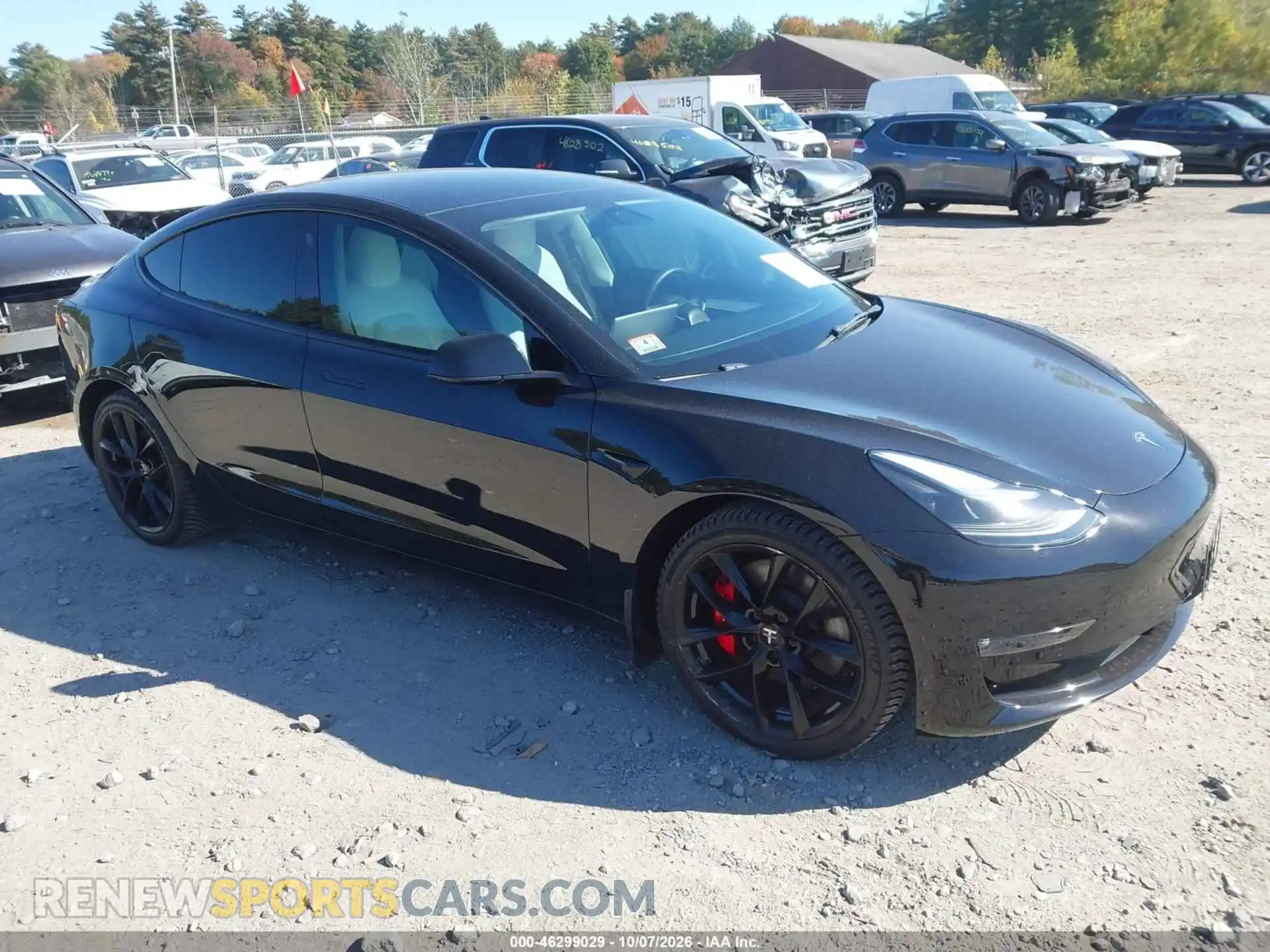 1 Фотография поврежденного автомобиля 5YJ3E1EC1NF154913 TESLA MODEL 3 2022
