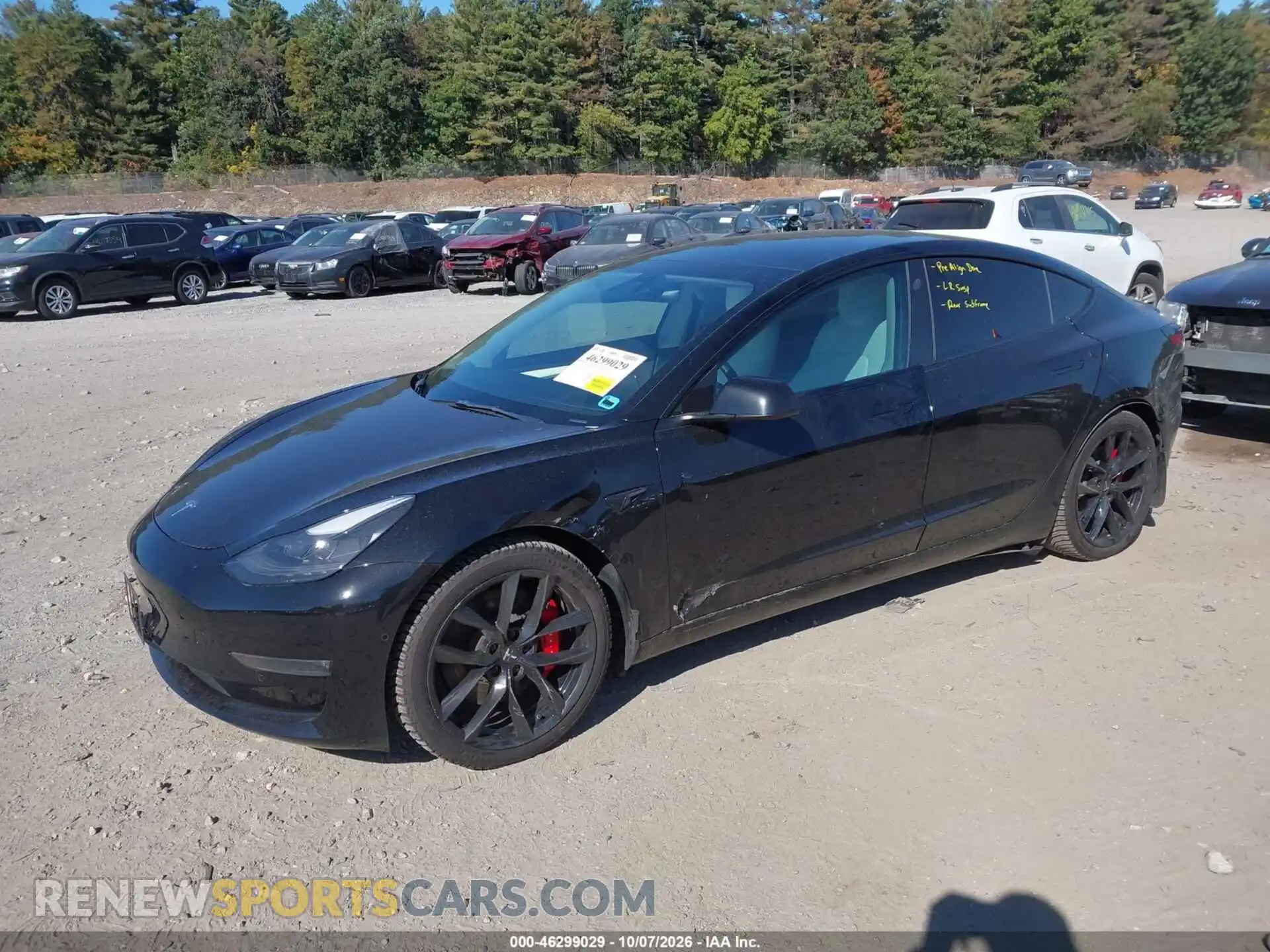 2 Фотография поврежденного автомобиля 5YJ3E1EC1NF154913 TESLA MODEL 3 2022
