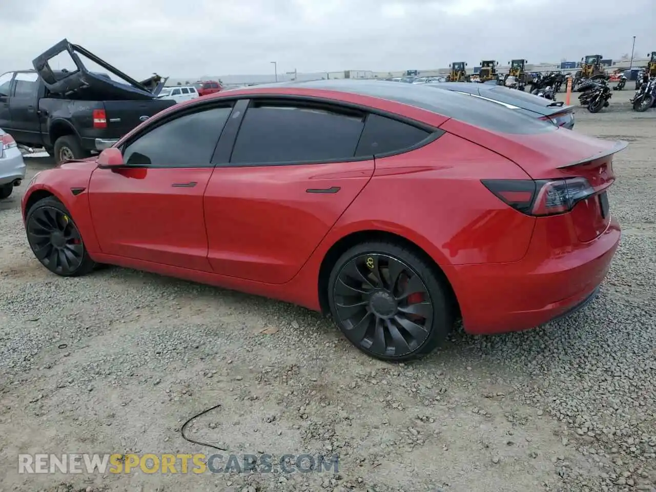 2 Фотография поврежденного автомобиля 5YJ3E1EC2NF268046 TESLA MODEL 3 2022