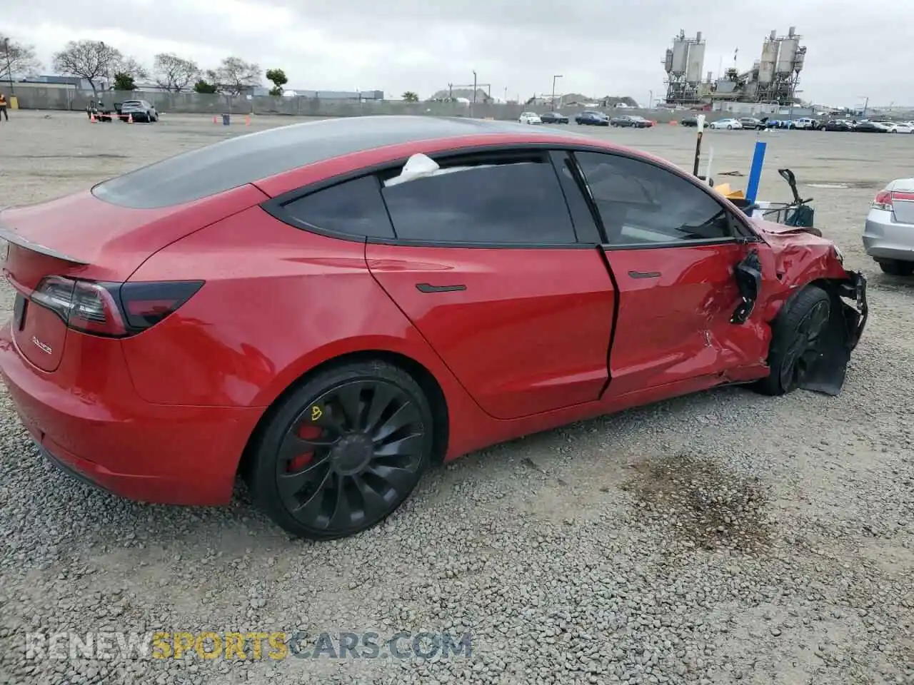 3 Фотография поврежденного автомобиля 5YJ3E1EC2NF268046 TESLA MODEL 3 2022