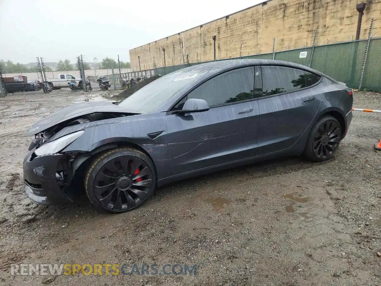 1 Фотография поврежденного автомобиля 5YJ3E1EC3NF269478 TESLA MODEL 3 2022
